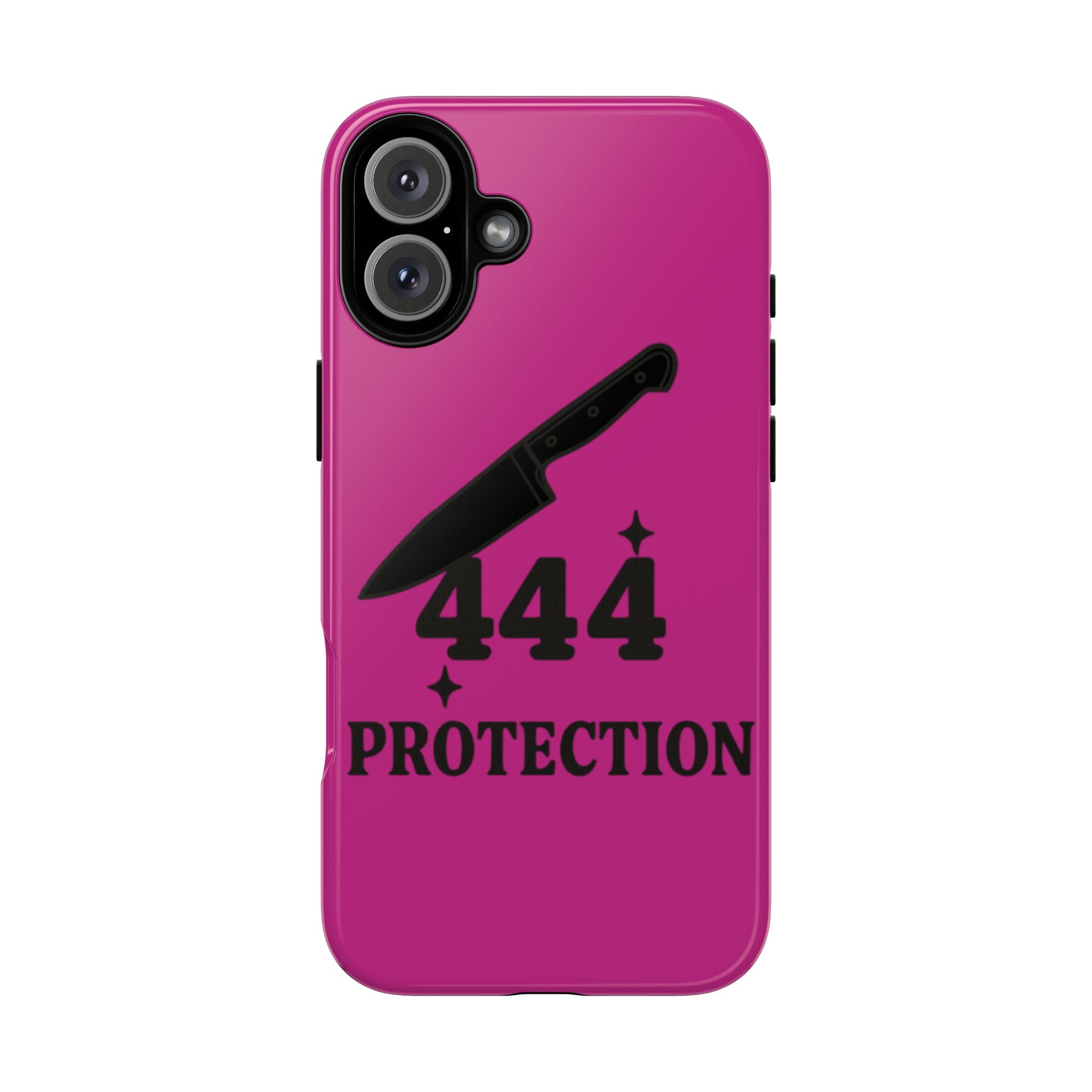 Black & Pink 444 Protection Phone Case