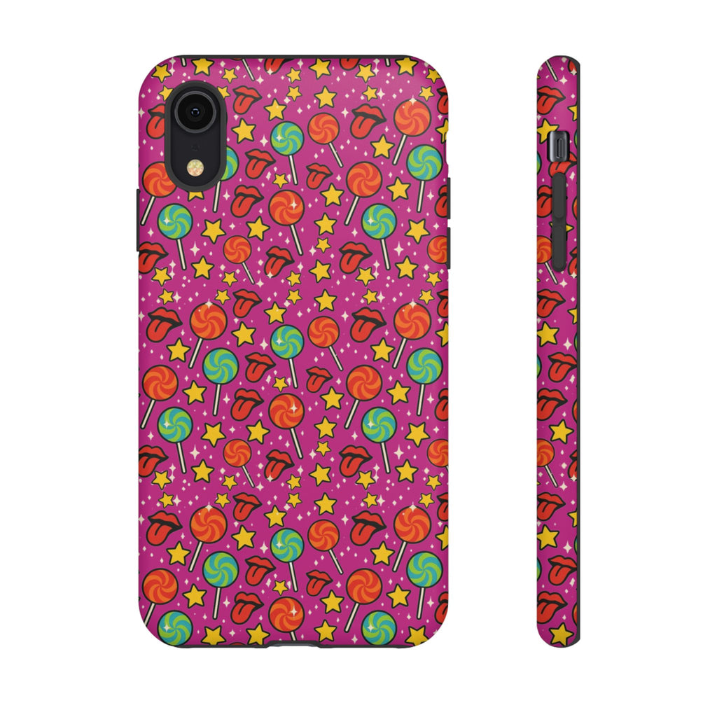 Lollipops & Lips Retro Phone Cases