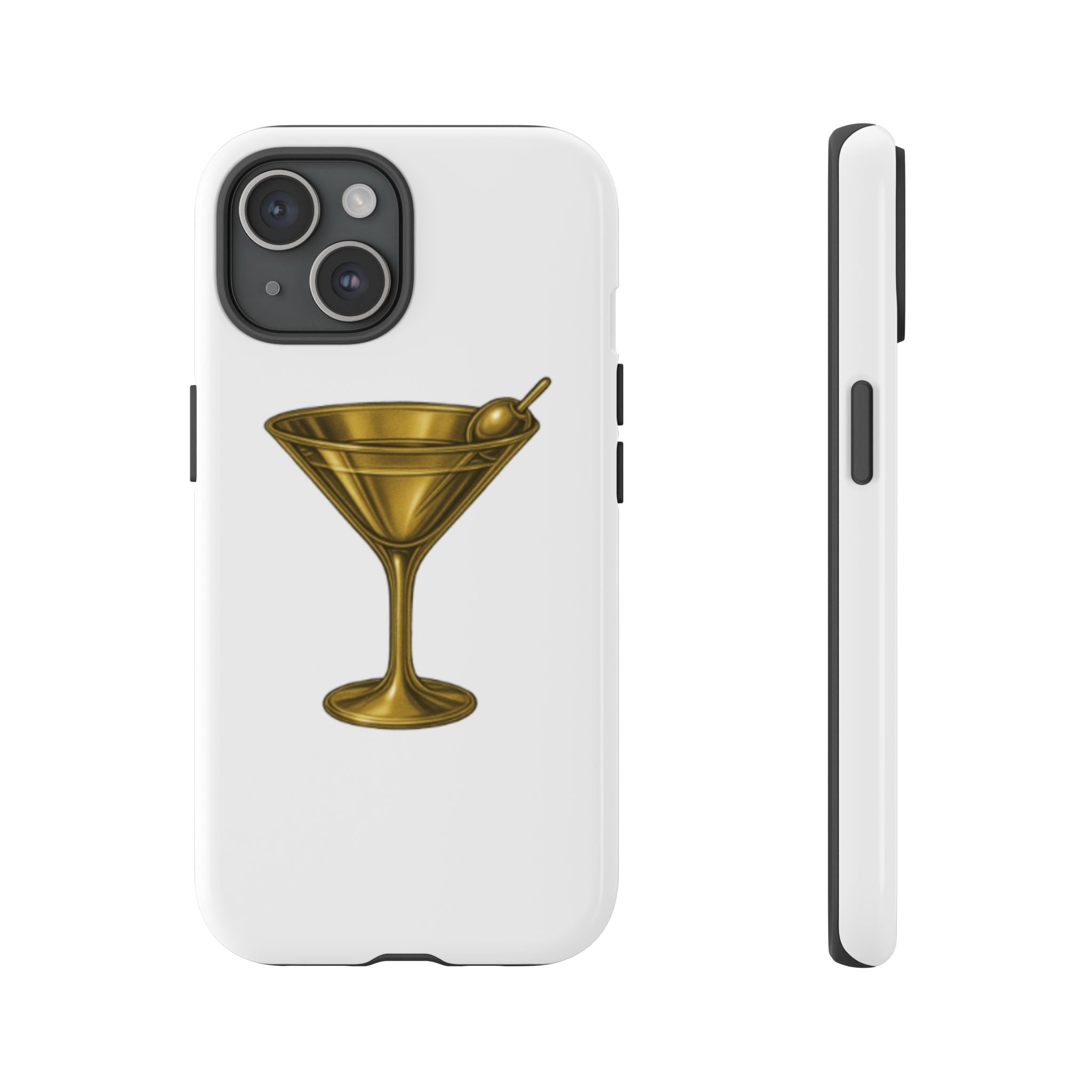 Gold Martini Tough Case