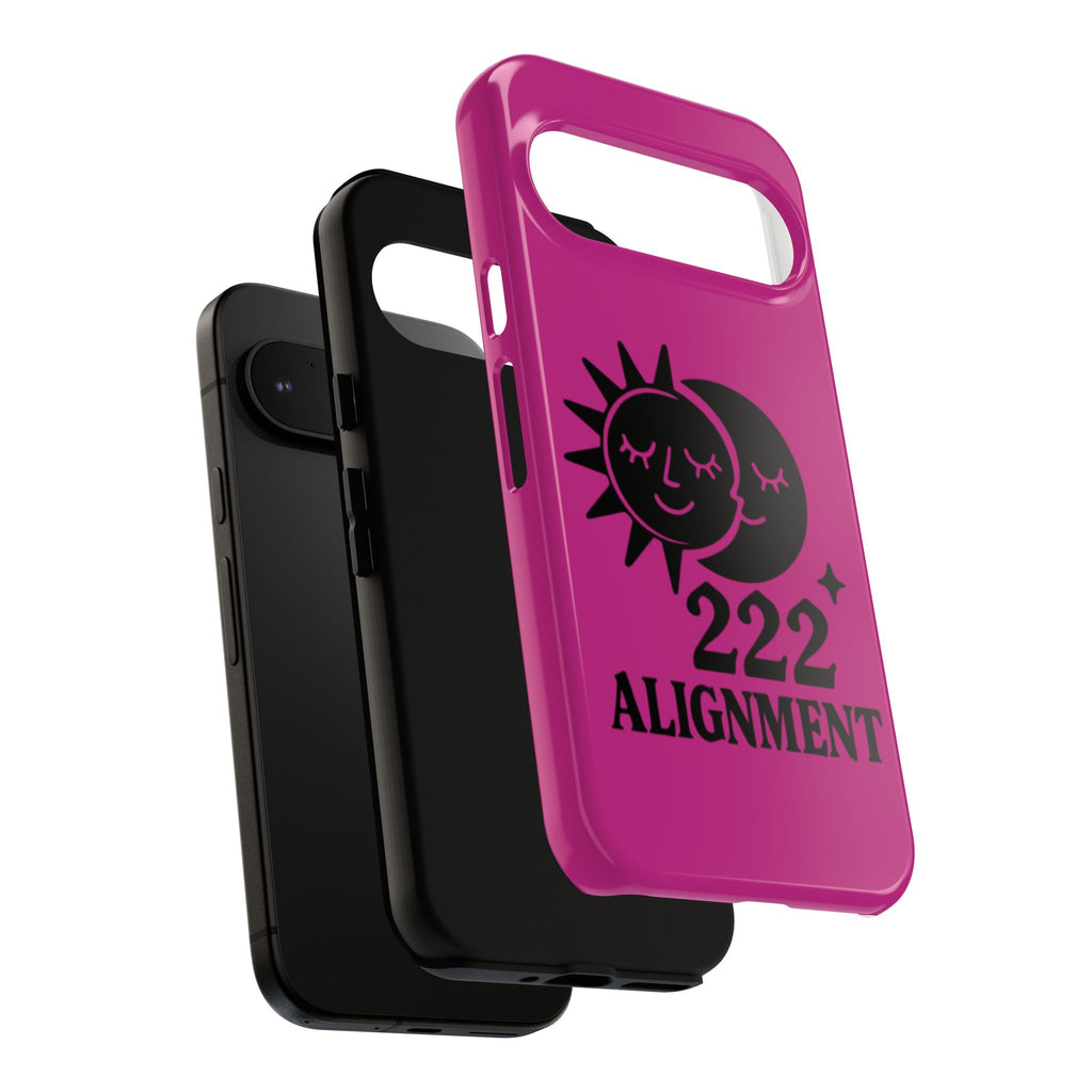 Black & Pink 222 Alignment Phone Case