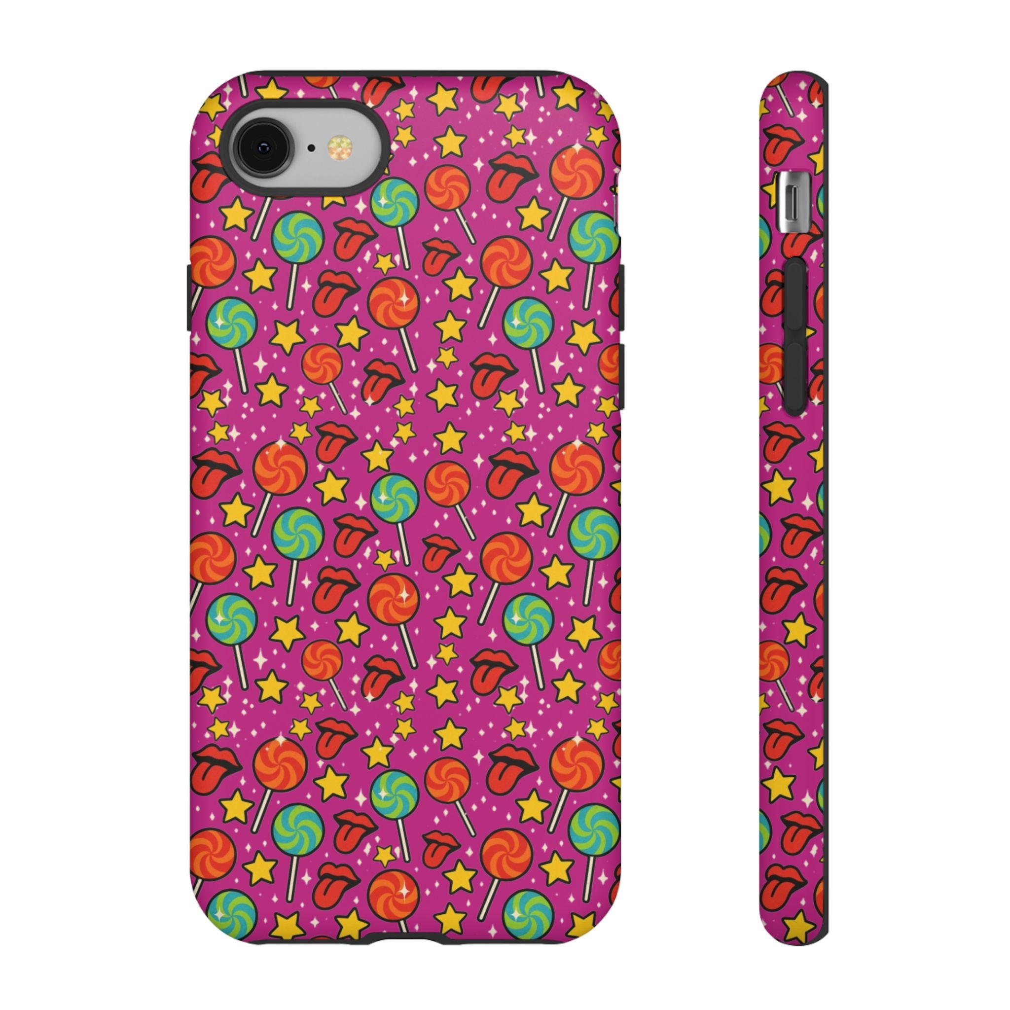 Lollipops & Lips Retro Phone Cases
