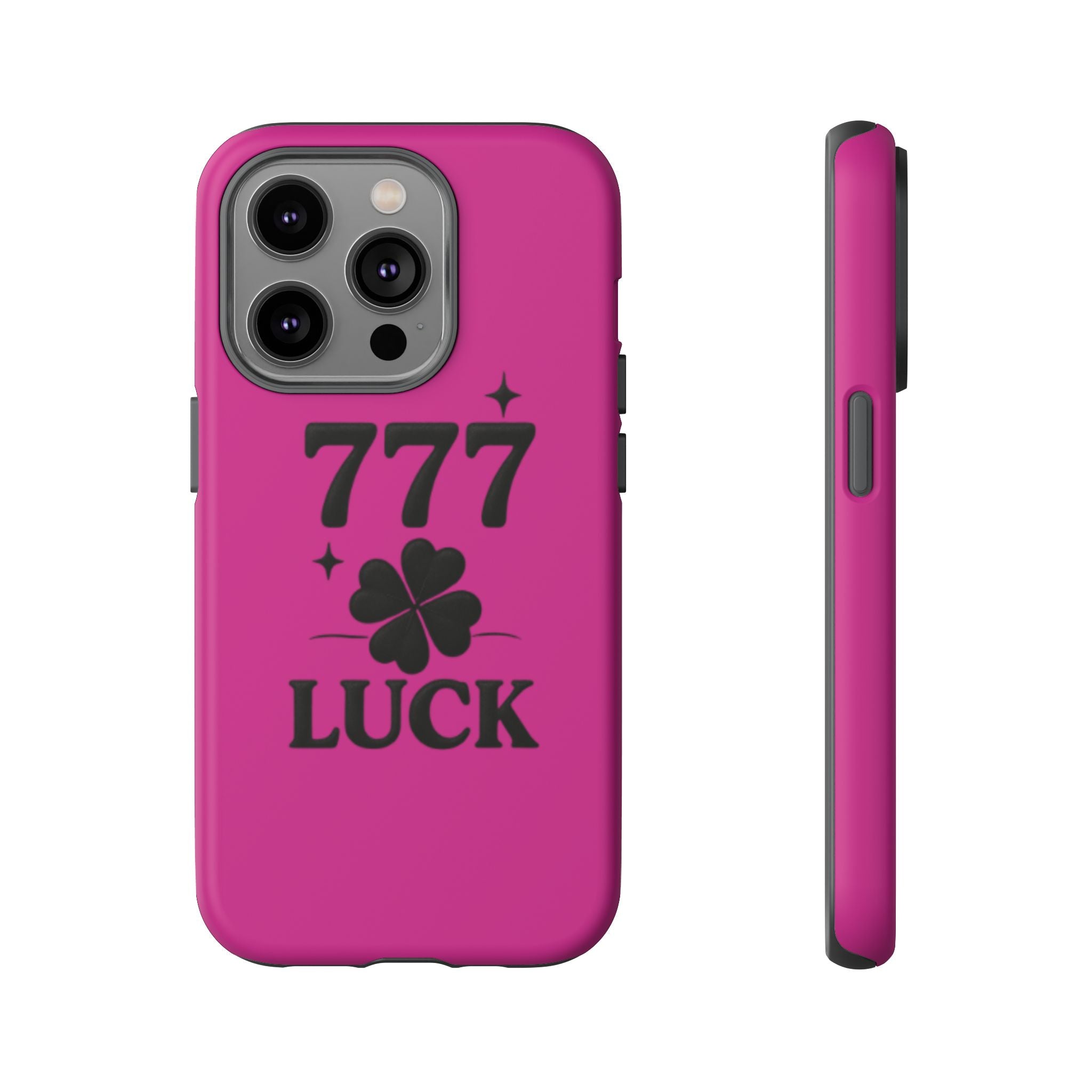 Black & Pink 777 Luck Phone Case