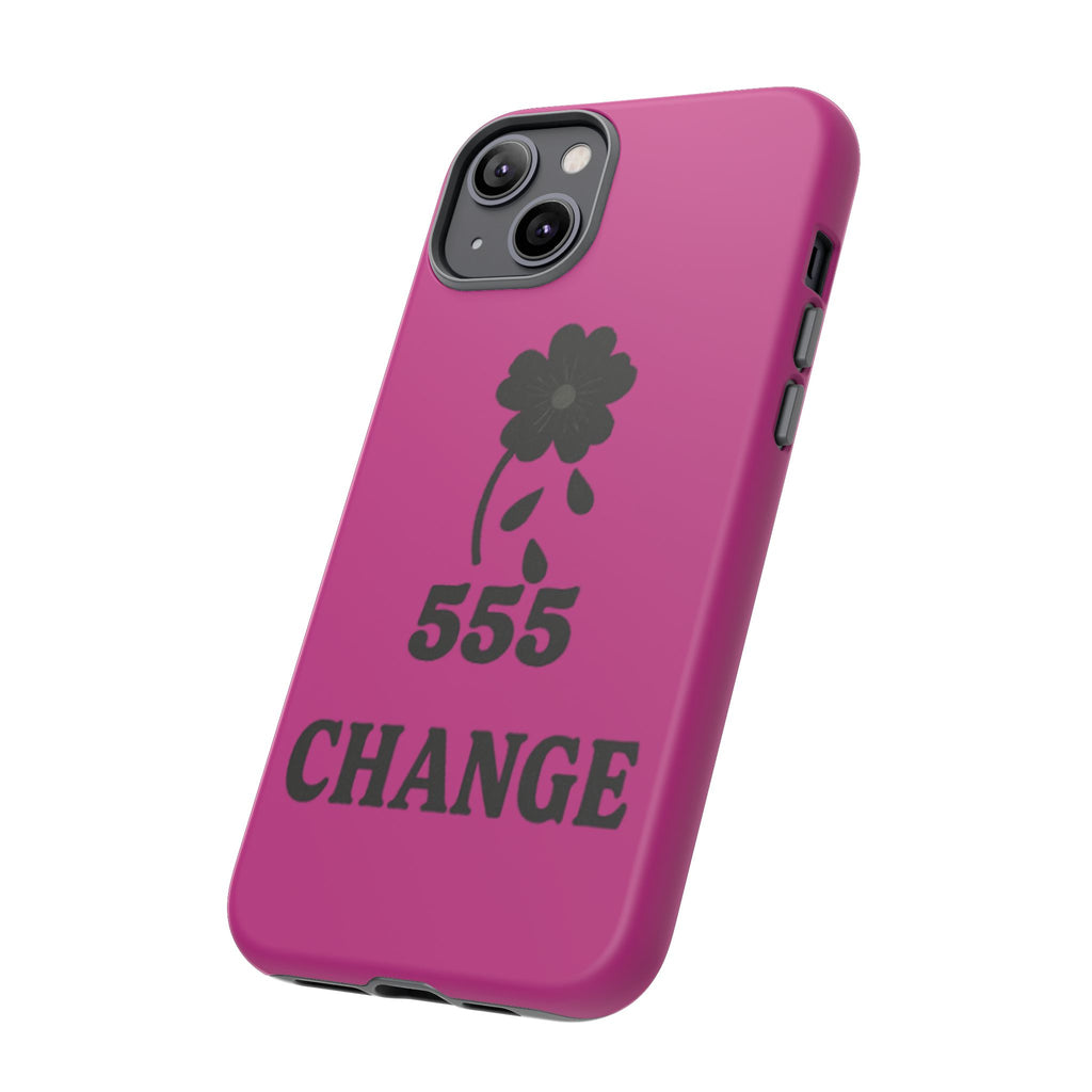Black & Pink 555 Change Phone Case