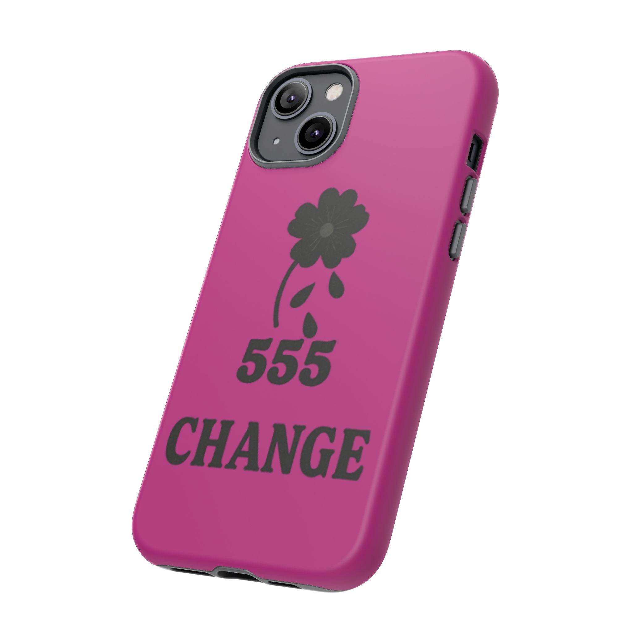 Black & Pink 555 Change Phone Case
