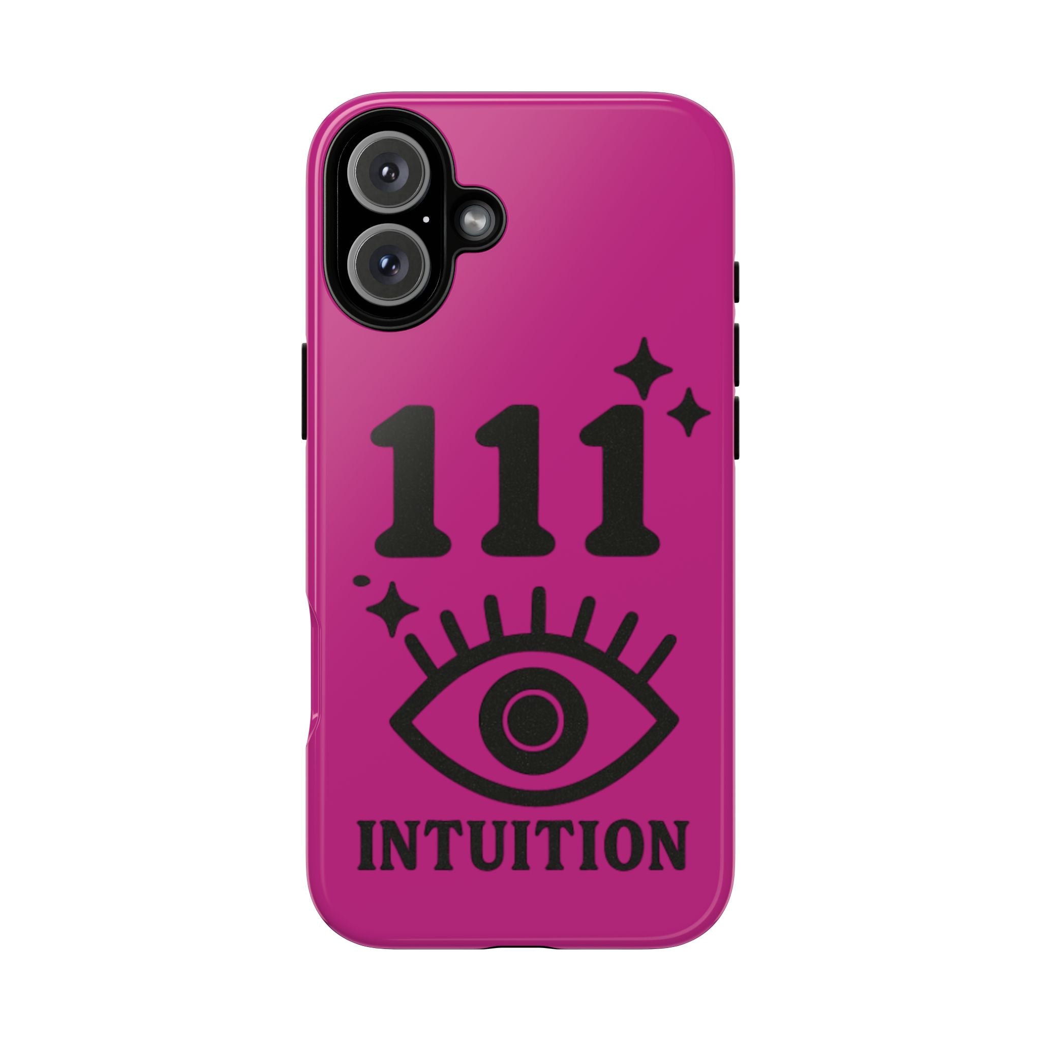Black & Pink 111 Intuition Phone Case