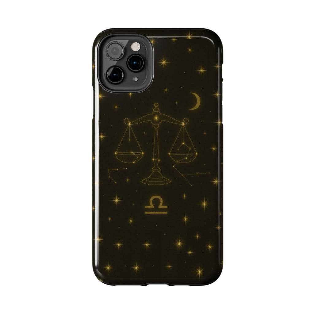 Libra Zodiac Tough Phone Case — Golden Scales