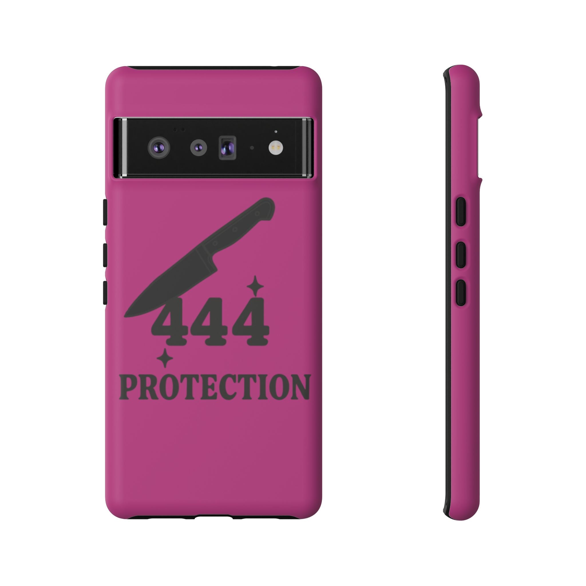 Black & Pink 444 Protection Phone Case