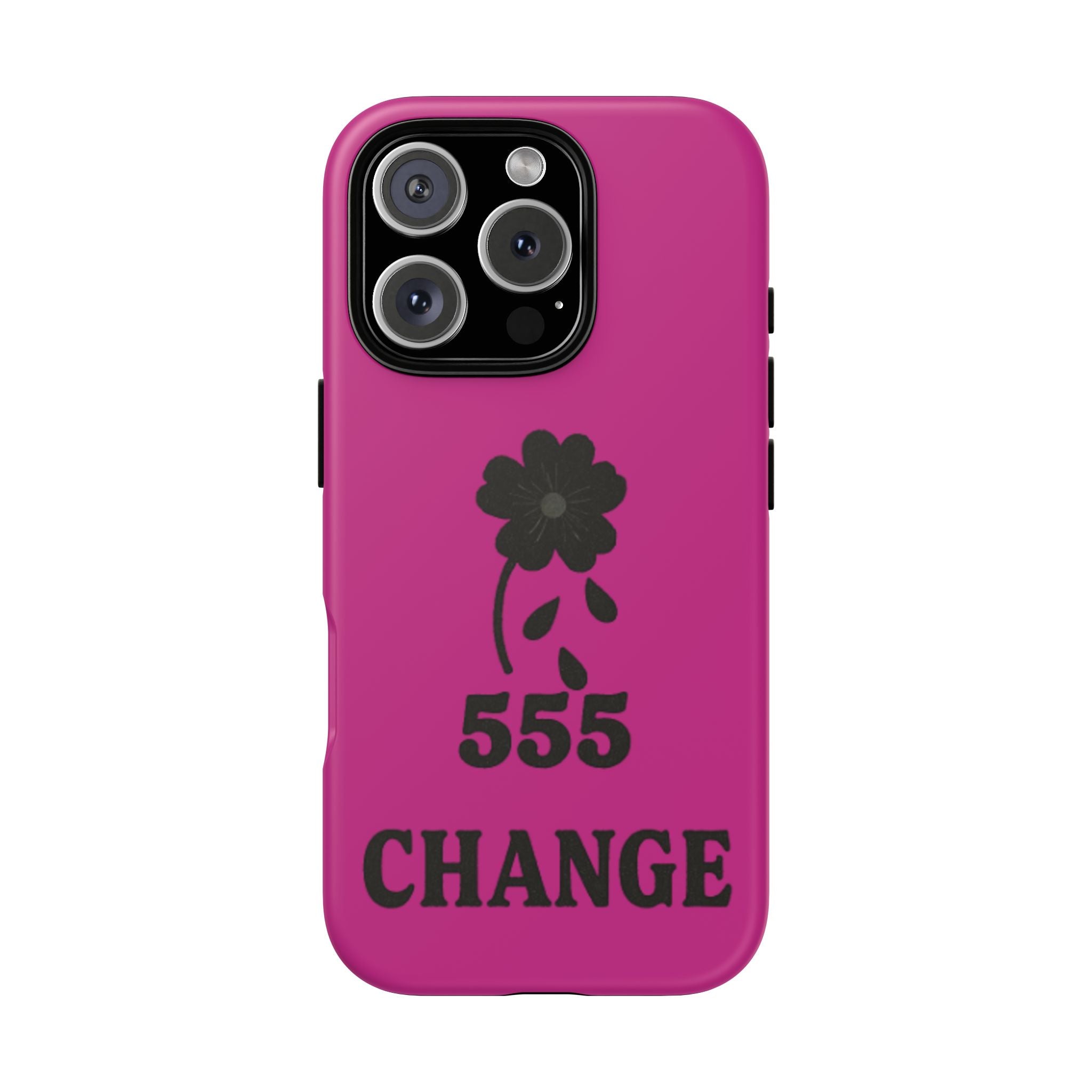 Black & Pink 555 Change Phone Case