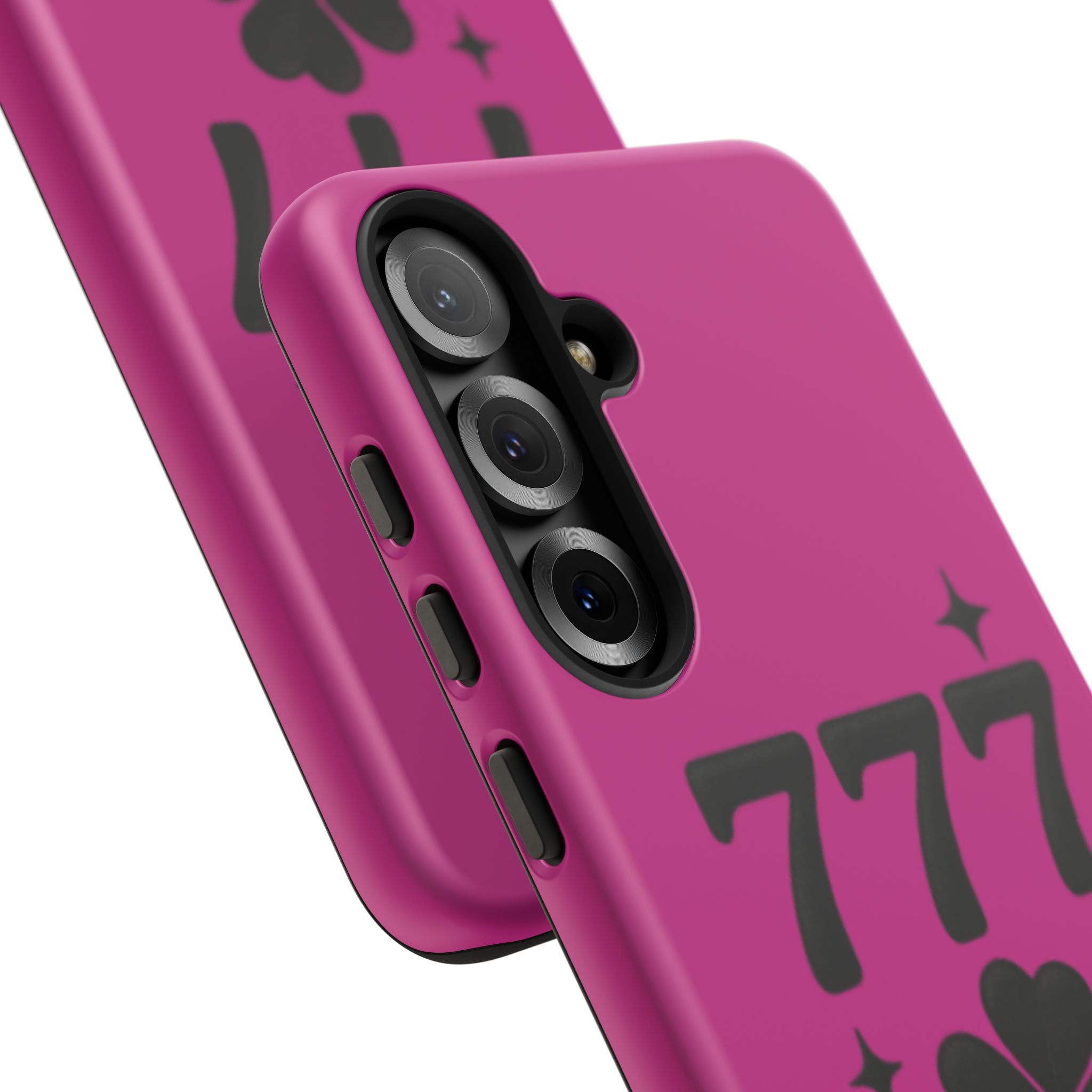 Black & Pink 777 Luck Phone Case