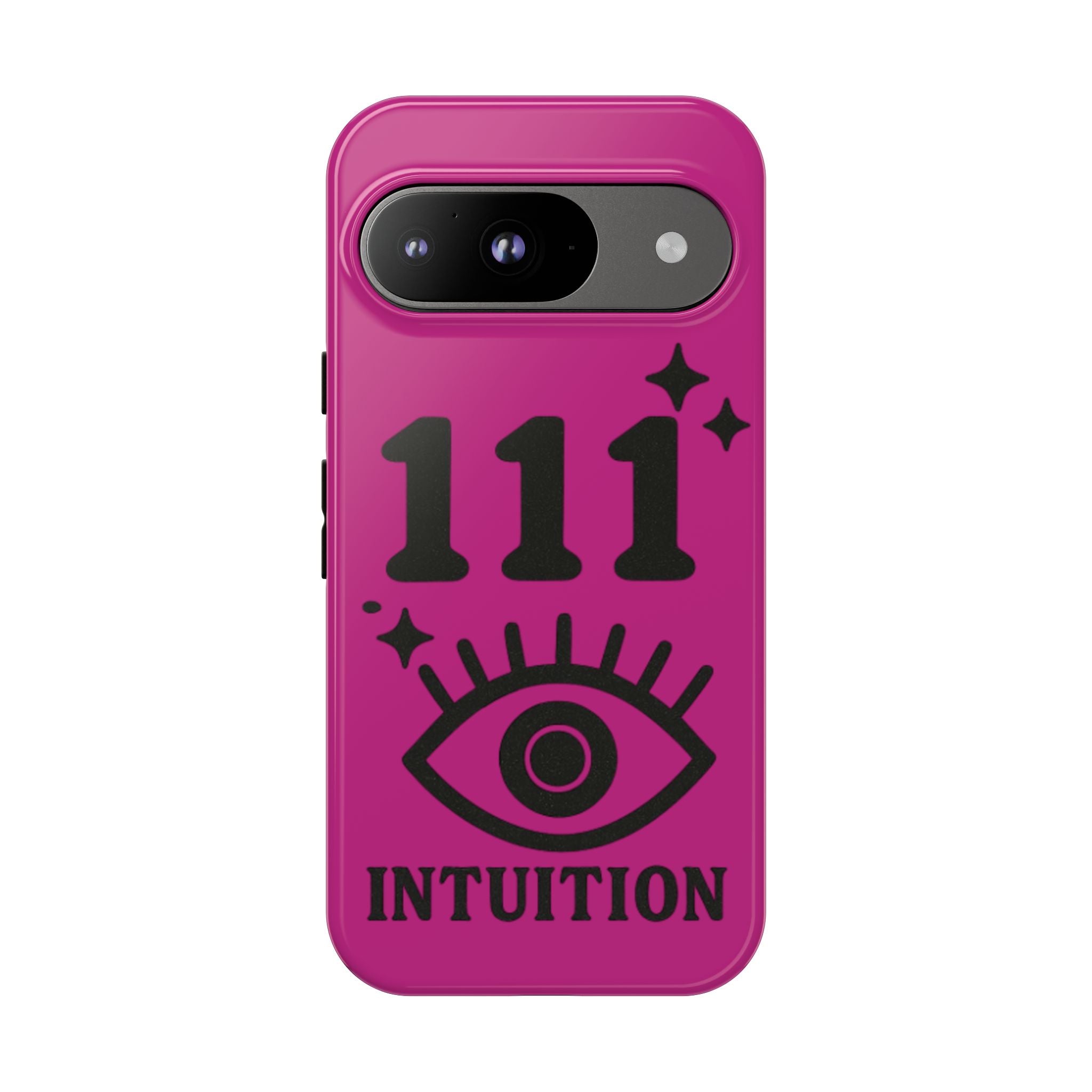 Black & Pink 111 Intuition Phone Case