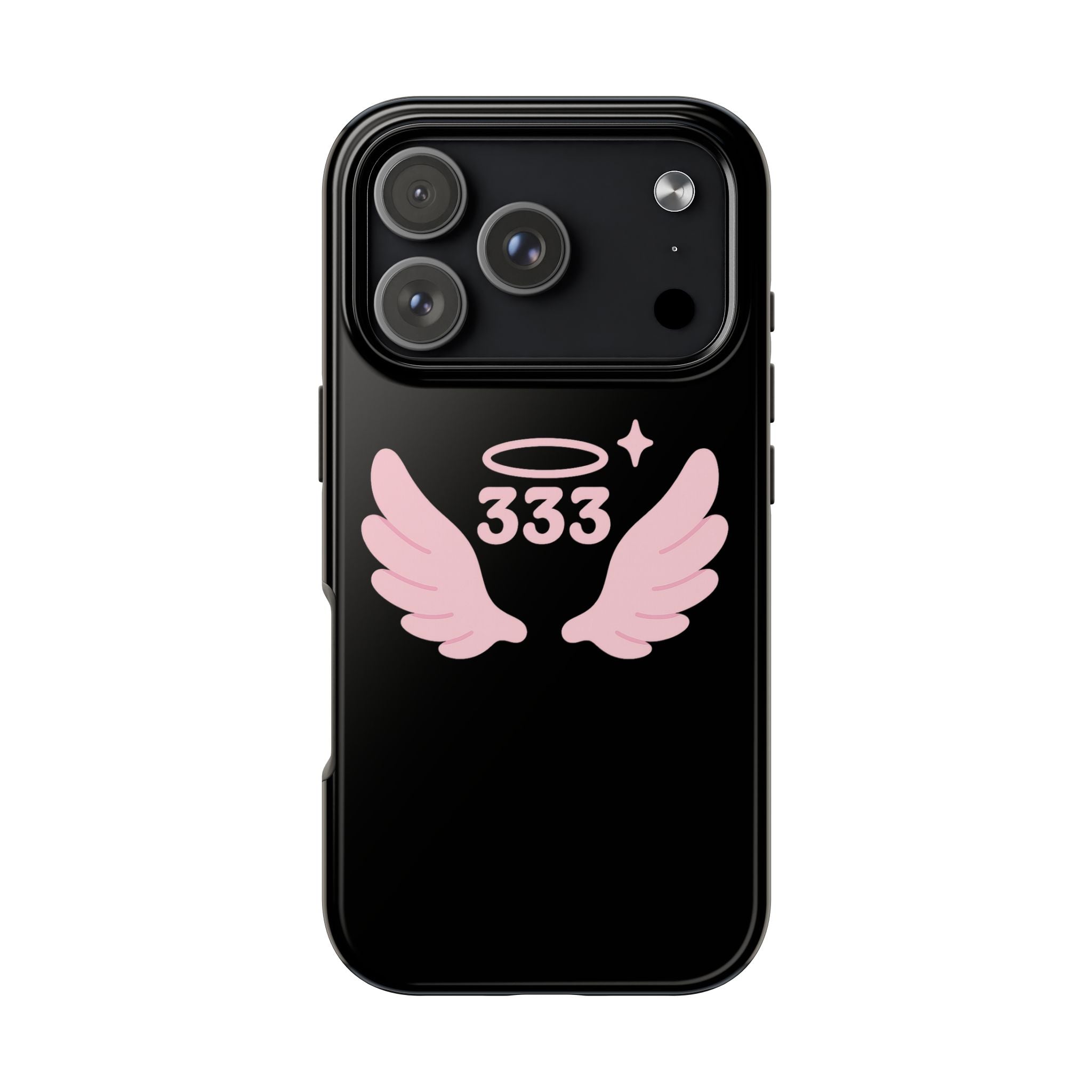 Black & Pink 333 Phone Case