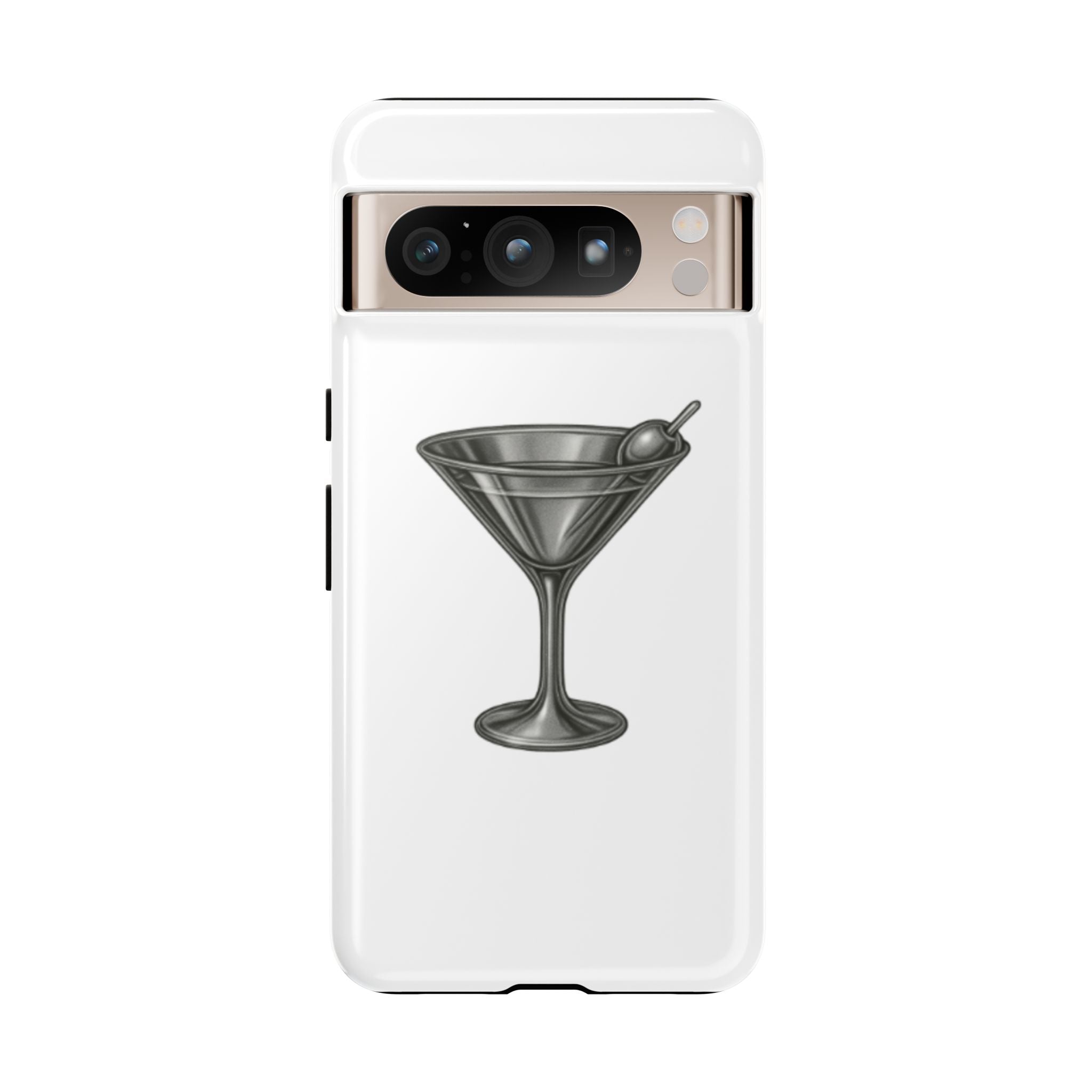 Silver Martini Tough Case