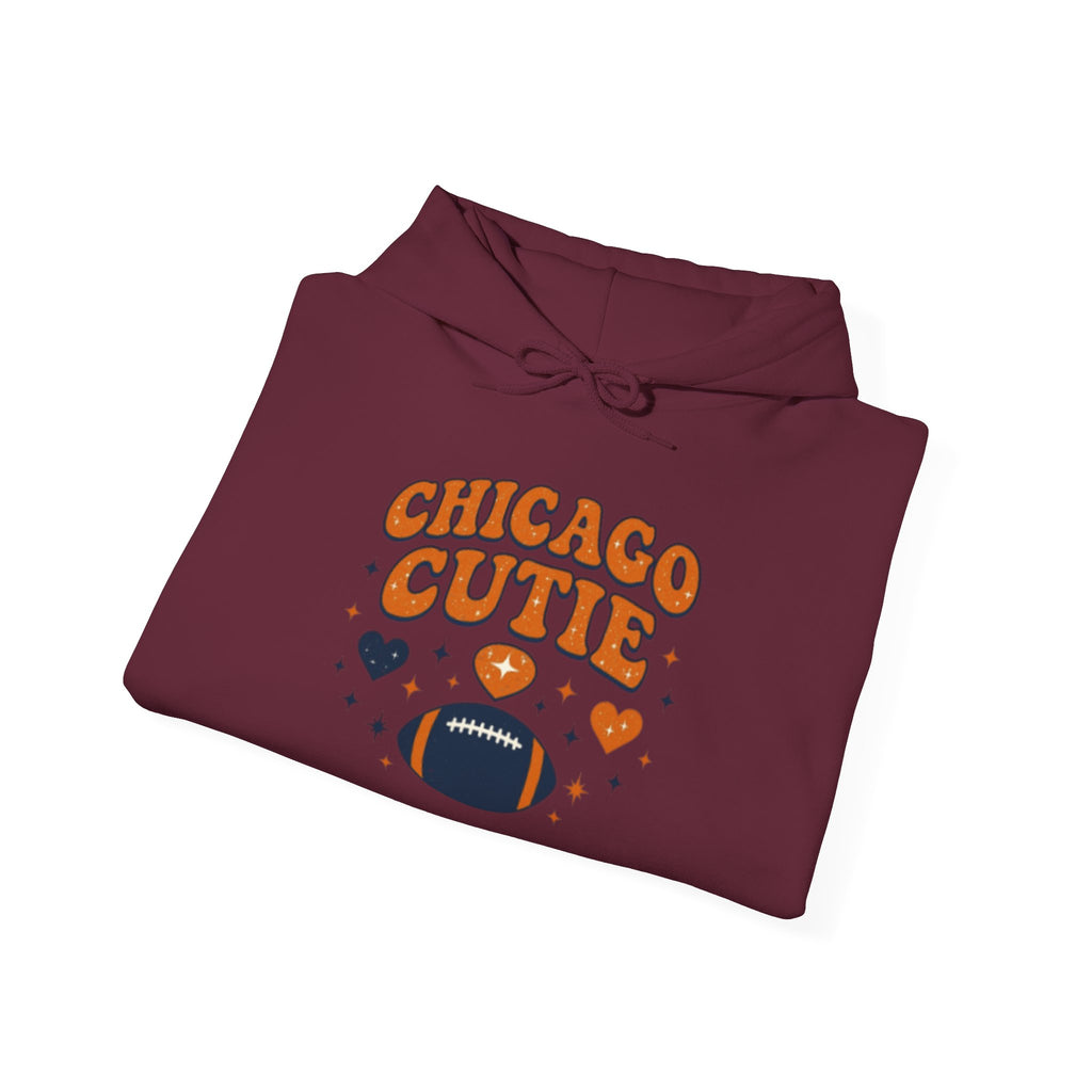 Chicago Cutie Hoodie — Cute Football Graphic Sweatshirt
