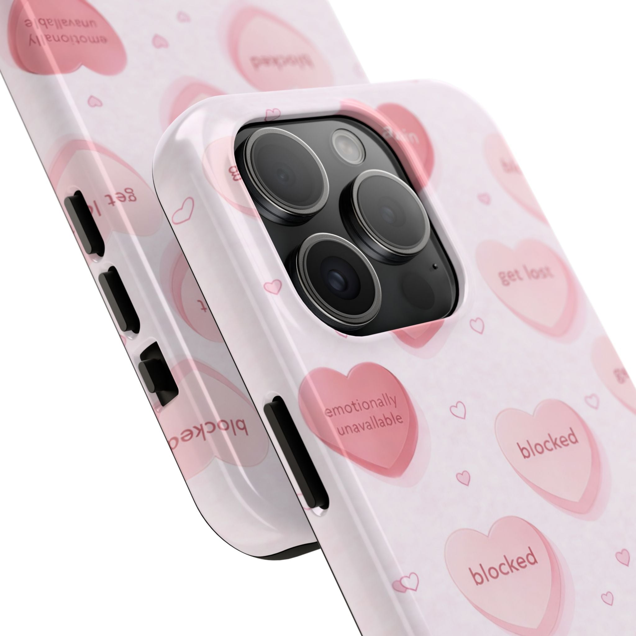 Non-Conversation Hearts Phone Case