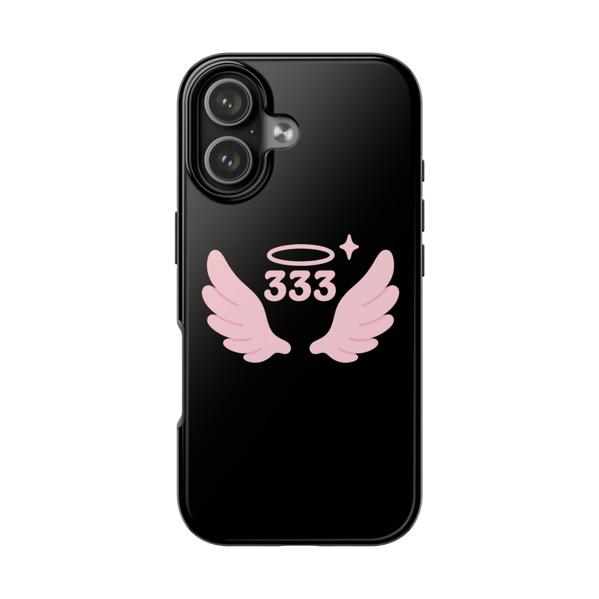 Black & Pink 333 Phone Case