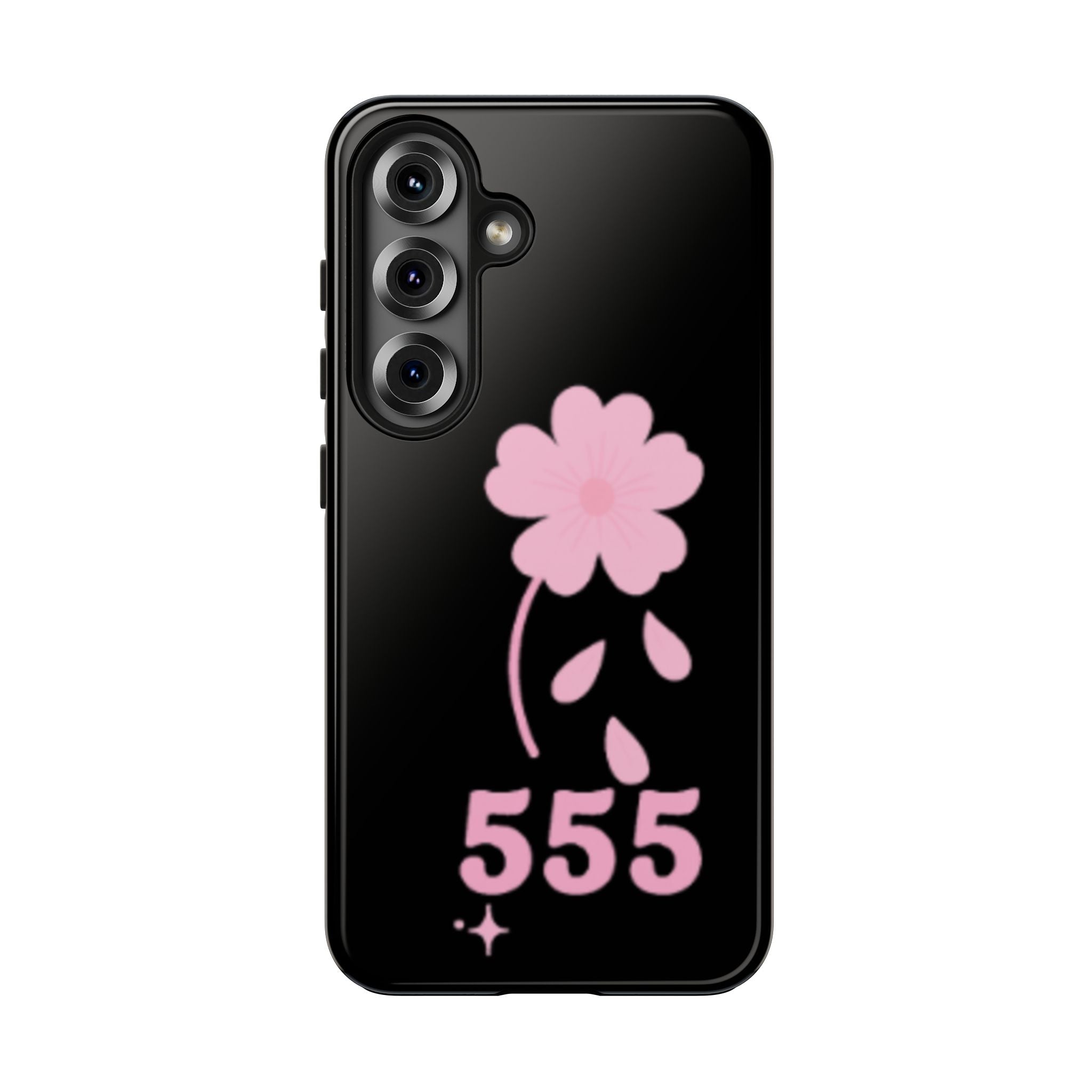 Black & Pink 555 Phone Case