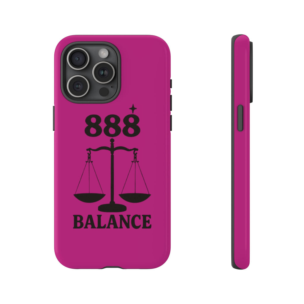 Black & Pink 888 Balance Phone Case
