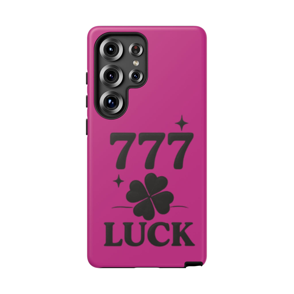 Black & Pink 777 Luck Phone Case