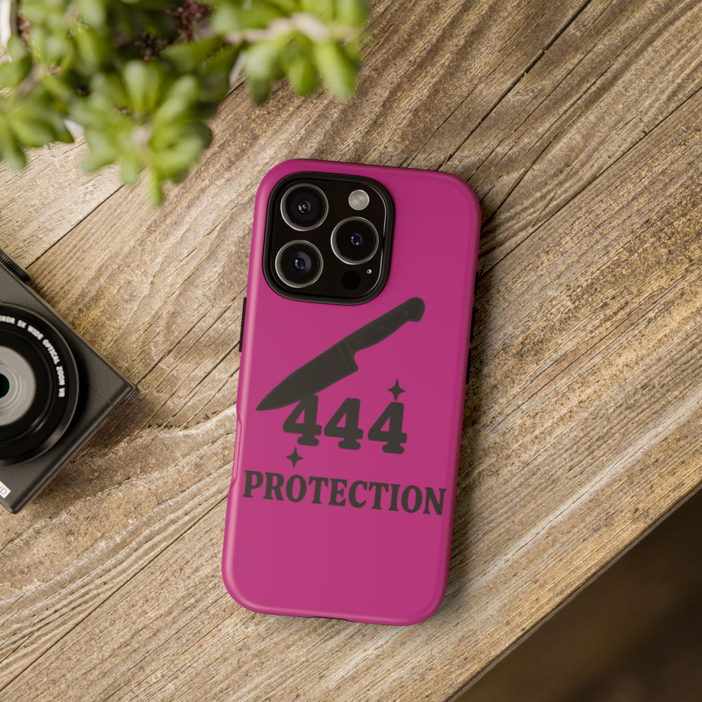 Black & Pink 444 Protection Phone Case