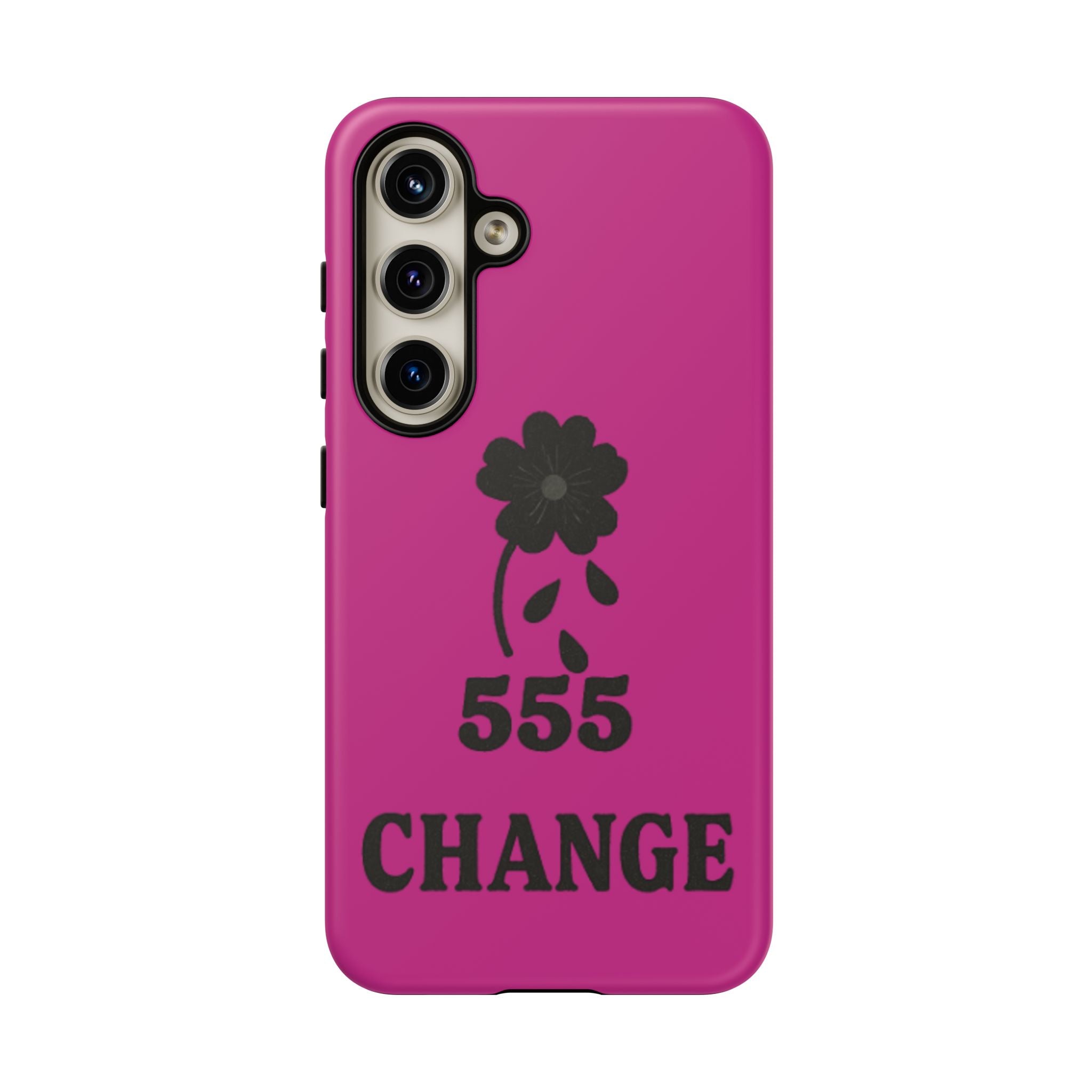 Black & Pink 555 Change Phone Case
