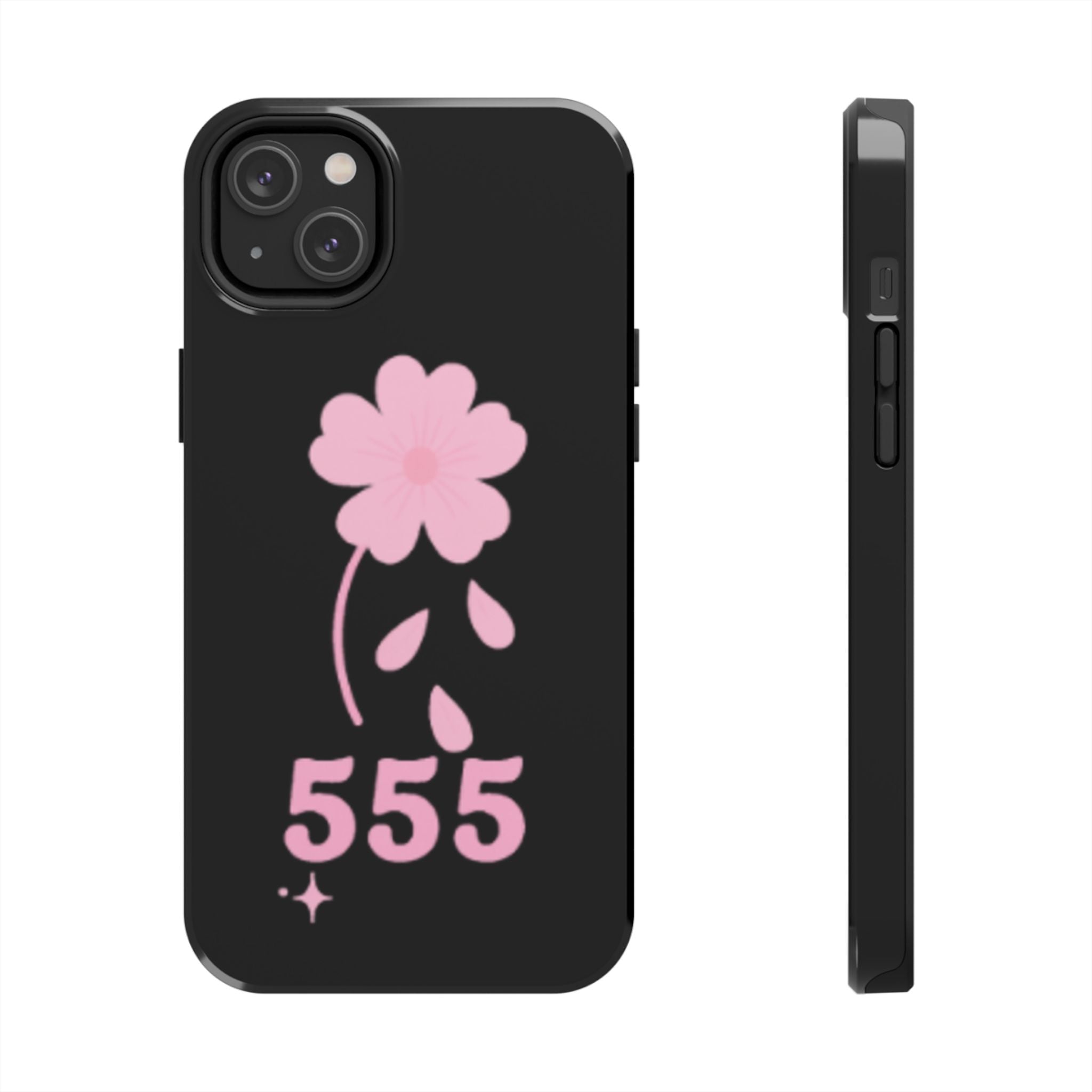 Black & Pink 555 Phone Case
