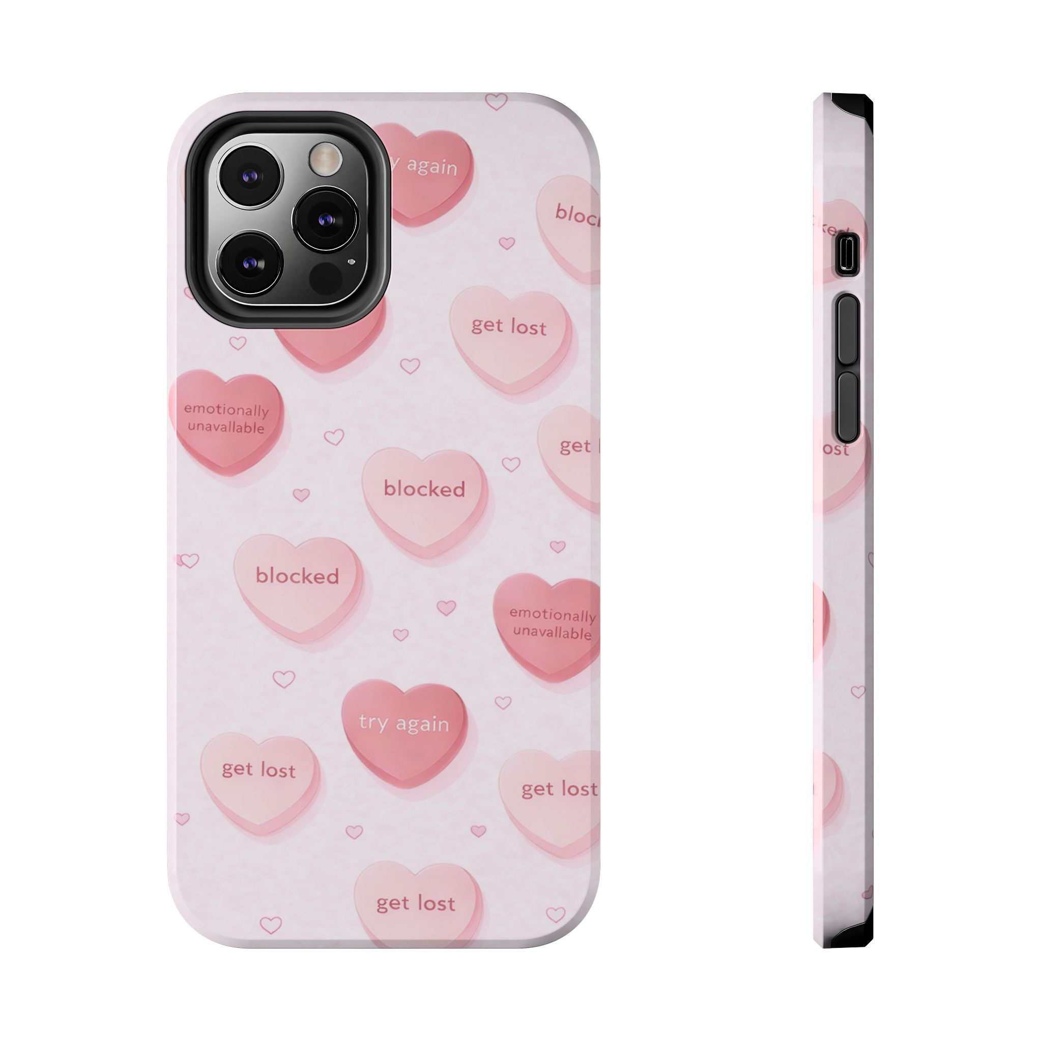 Non-Conversation Hearts Phone Case