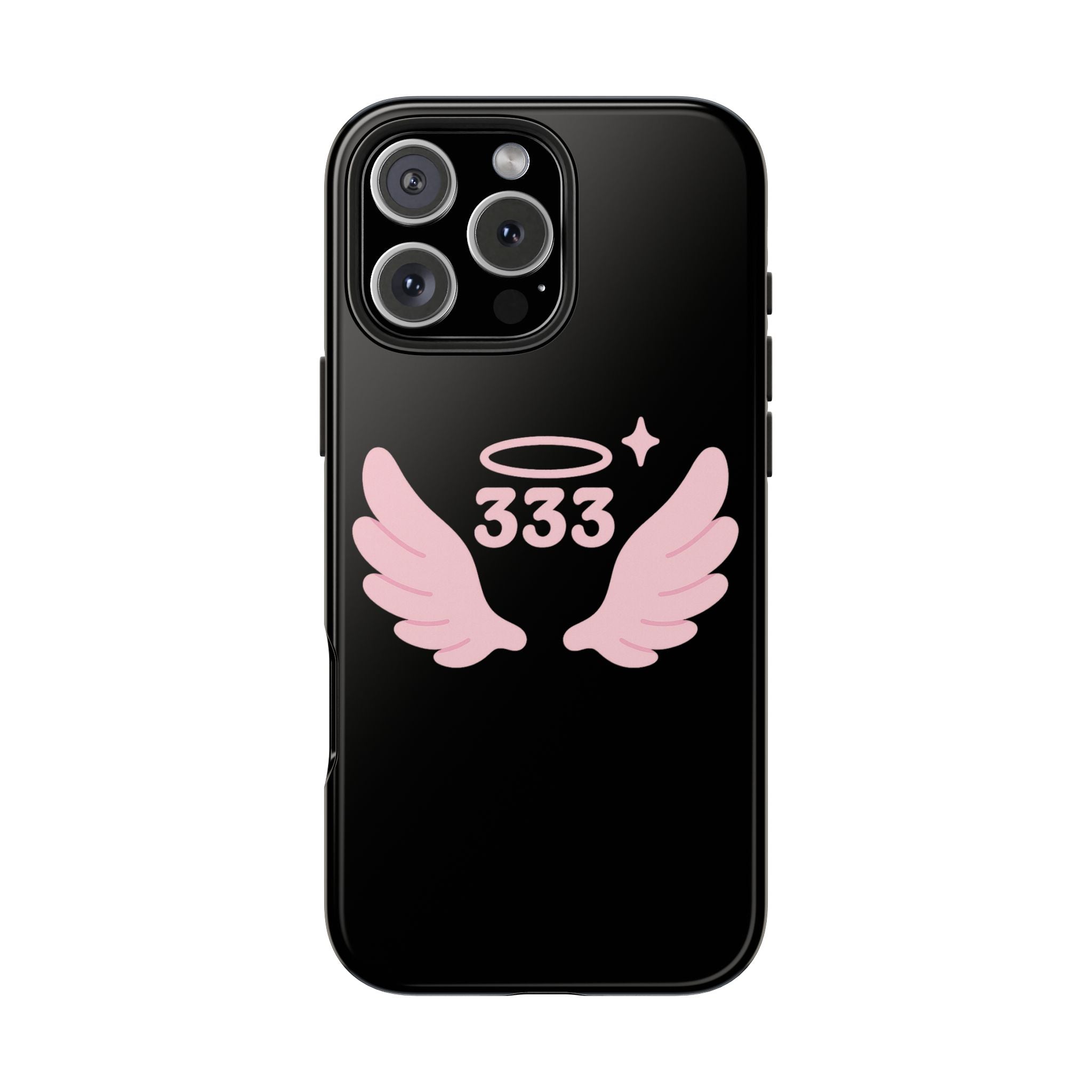 Black & Pink 333 Phone Case