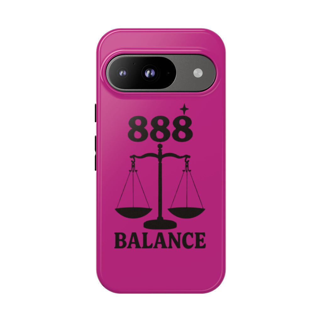 Black & Pink 888 Balance Phone Case