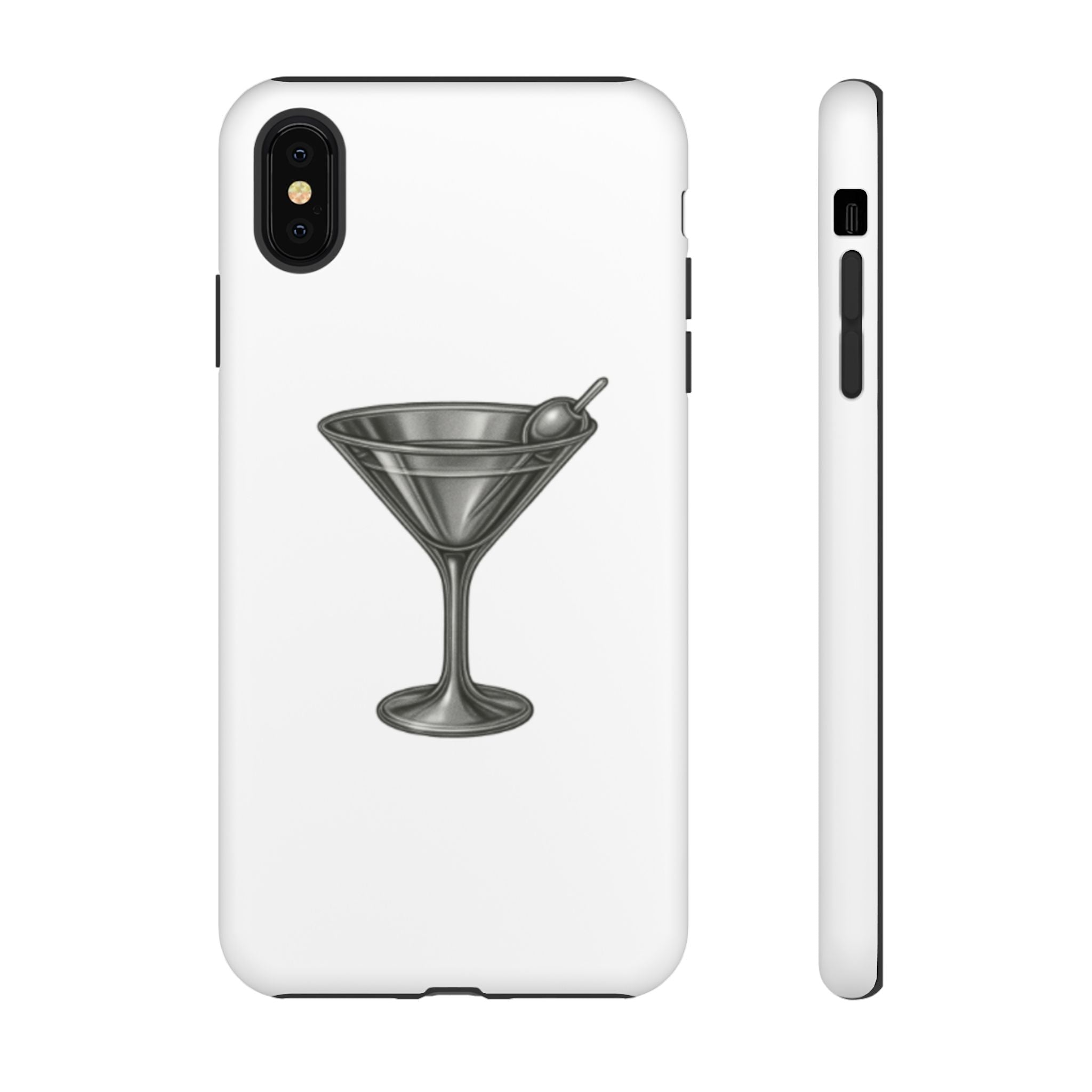 Silver Martini Tough Case