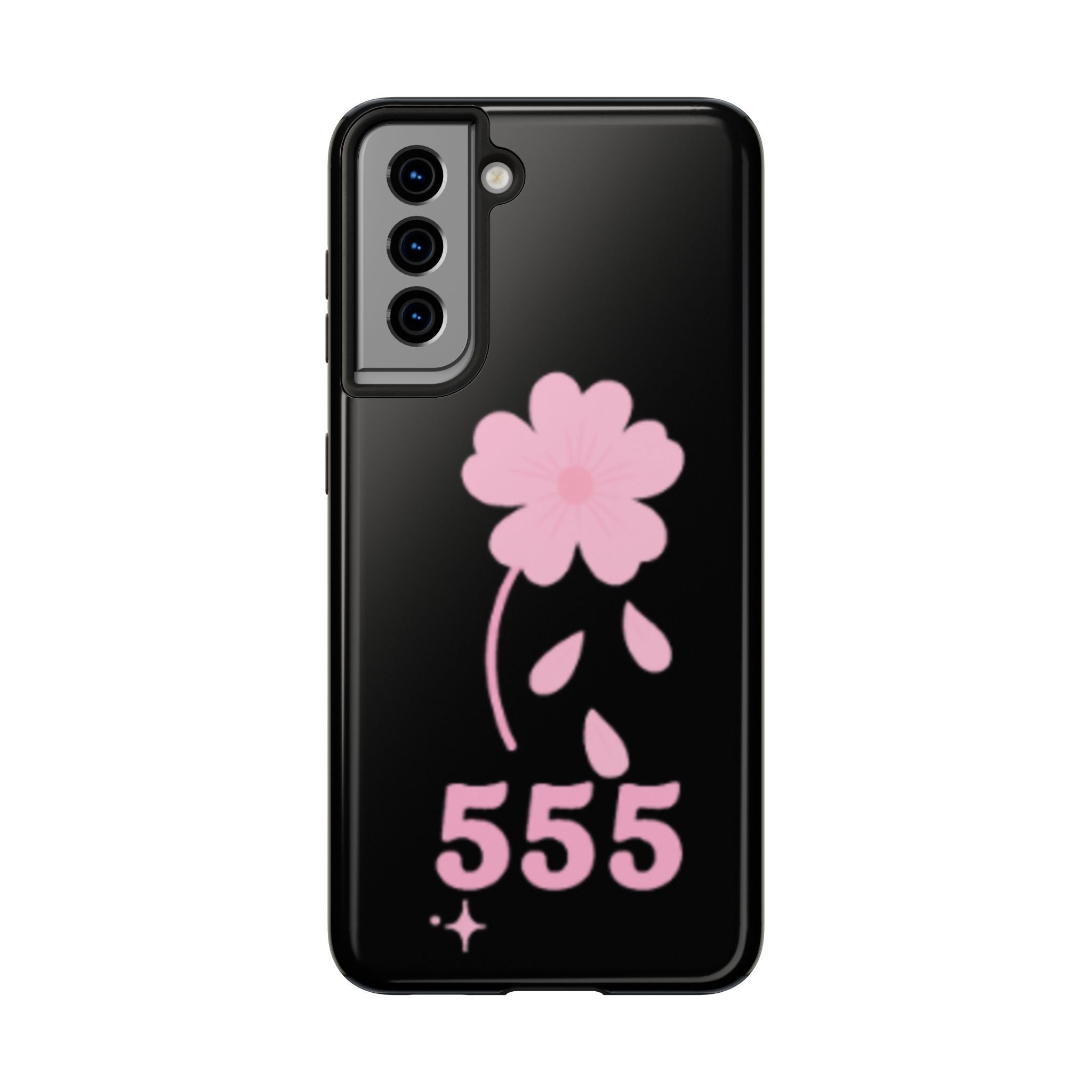 Black & Pink 555 Phone Case