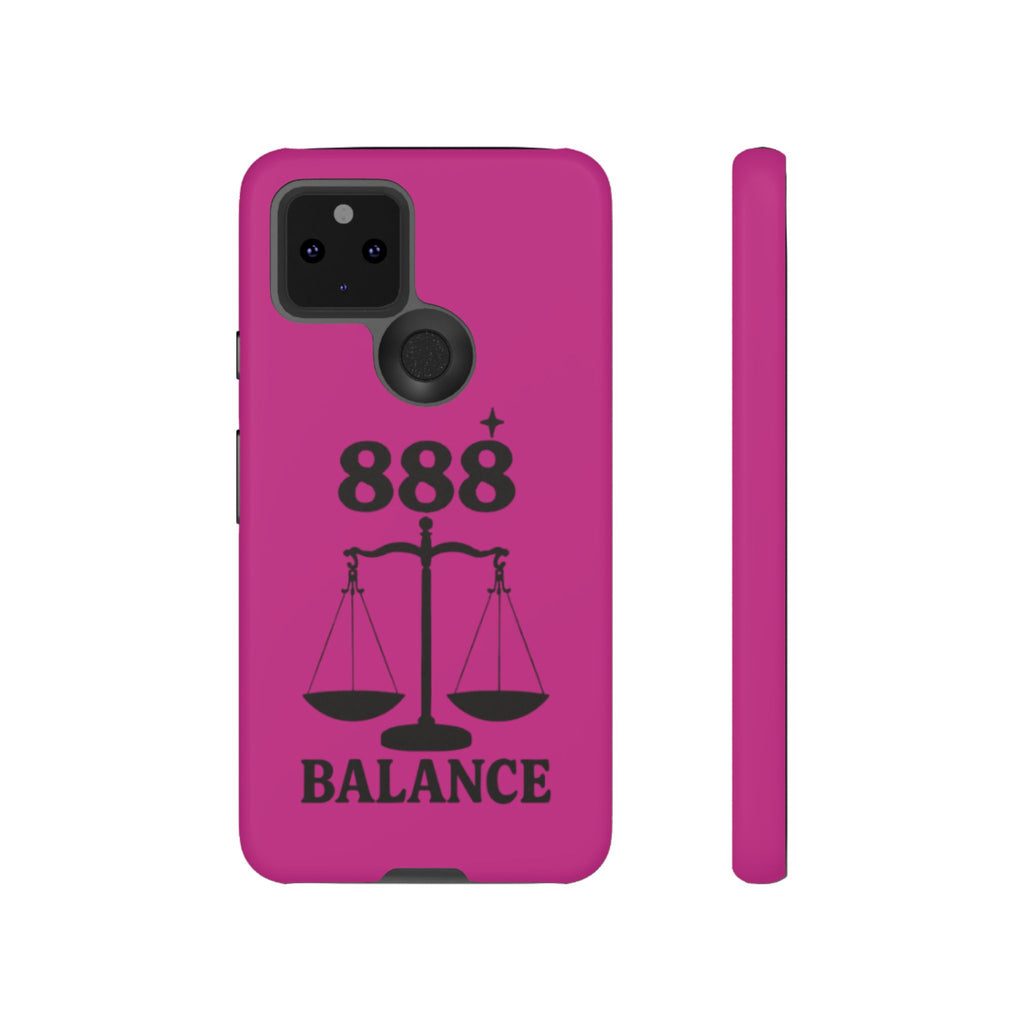 Black & Pink 888 Balance Phone Case