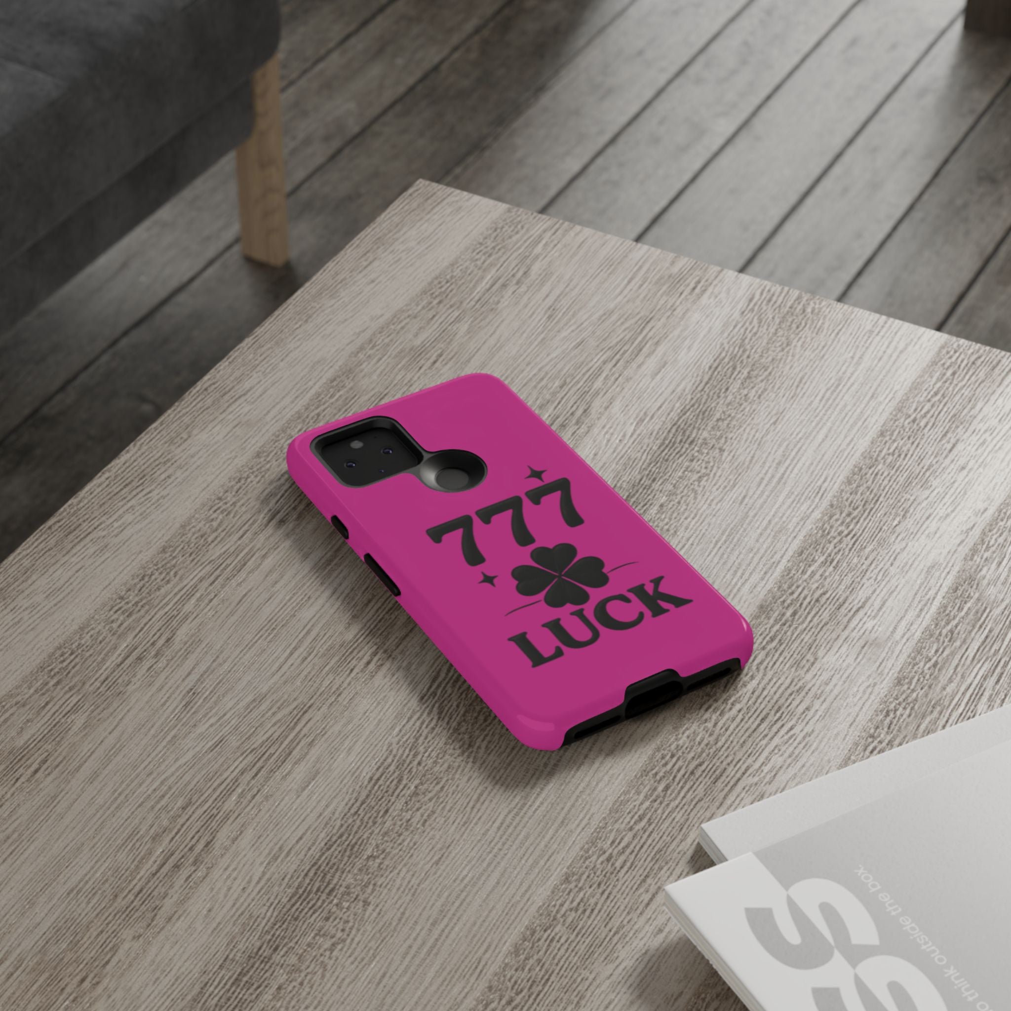 Black & Pink 777 Luck Phone Case