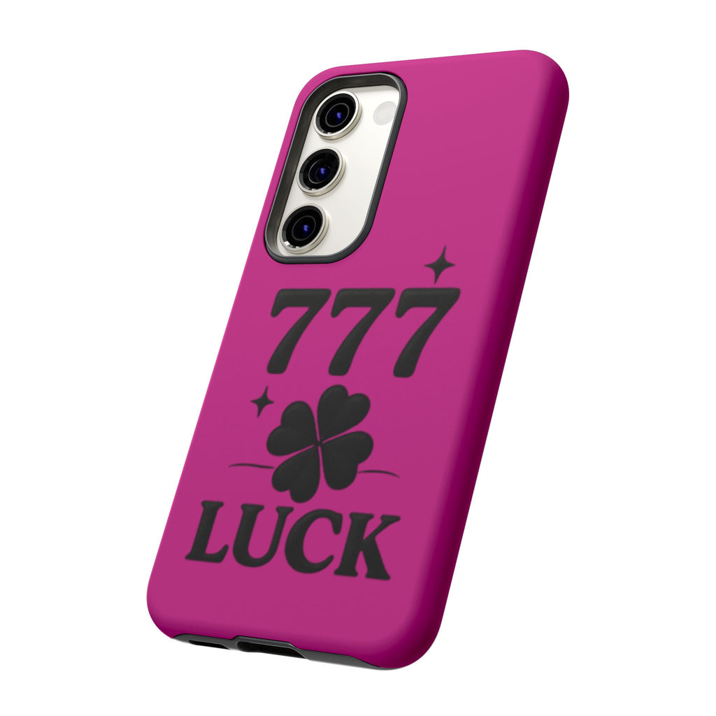Black & Pink 777 Luck Phone Case