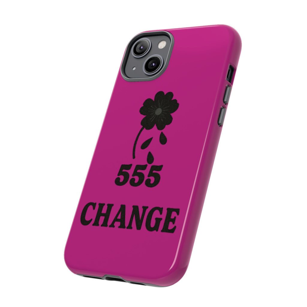 Black & Pink 555 Change Phone Case