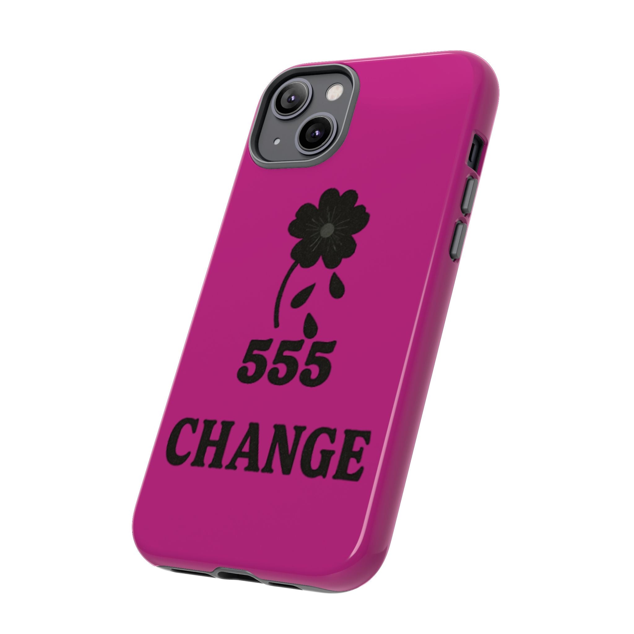 Black & Pink 555 Change Phone Case