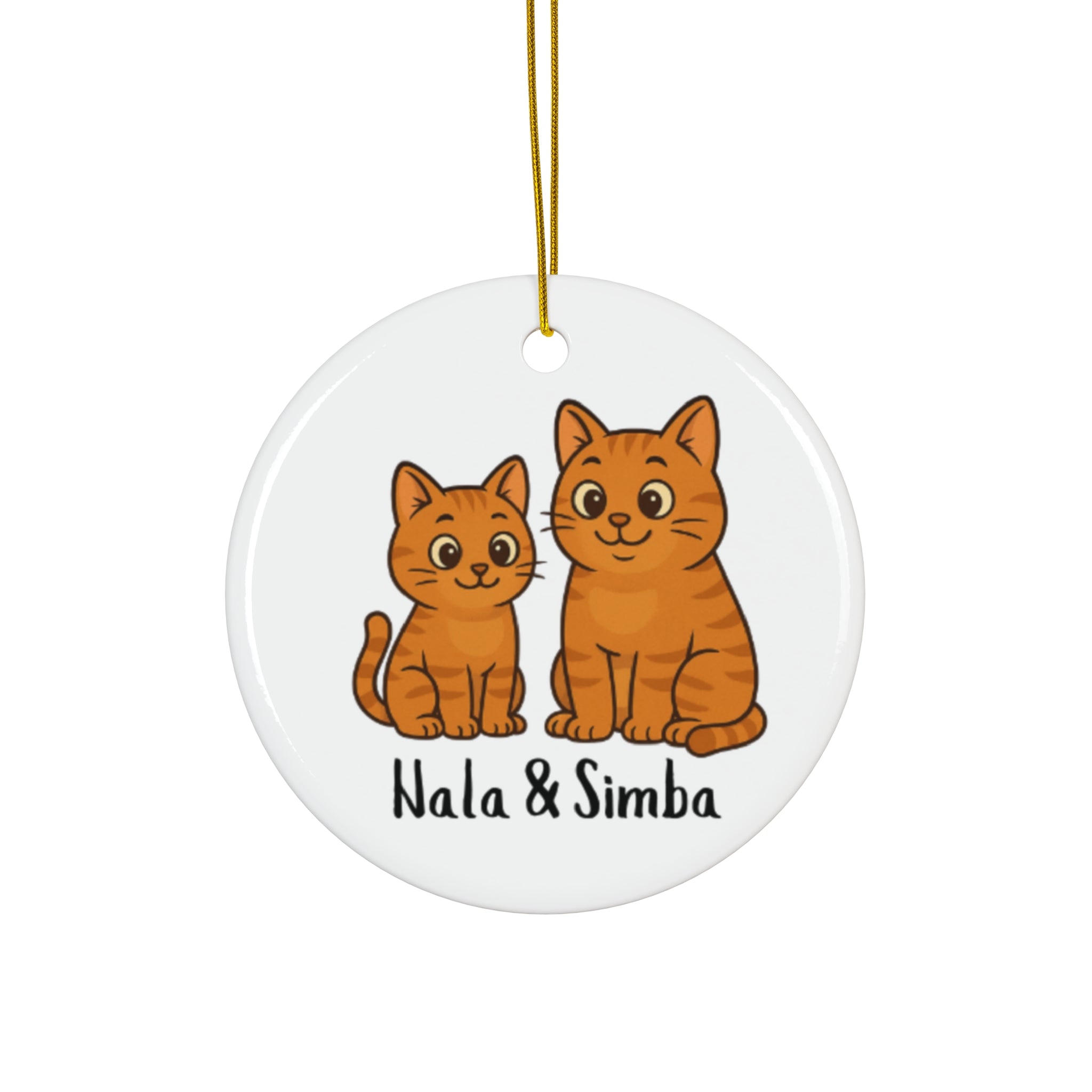 Cartoon Pet Ceramic Ornament Personalized Holiday Decoration