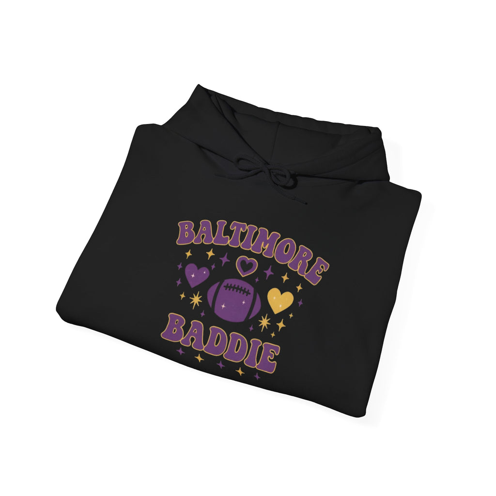 Baltimore Baddie Hoodie — Cute Charm City Graphic Pullover