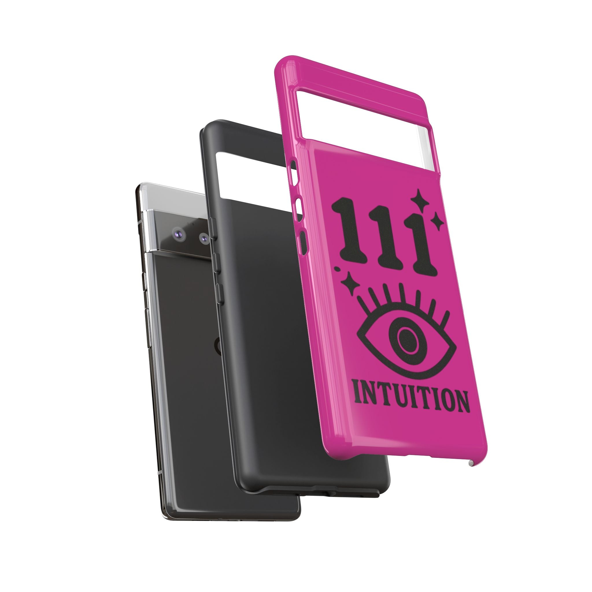 Black & Pink 111 Intuition Phone Case