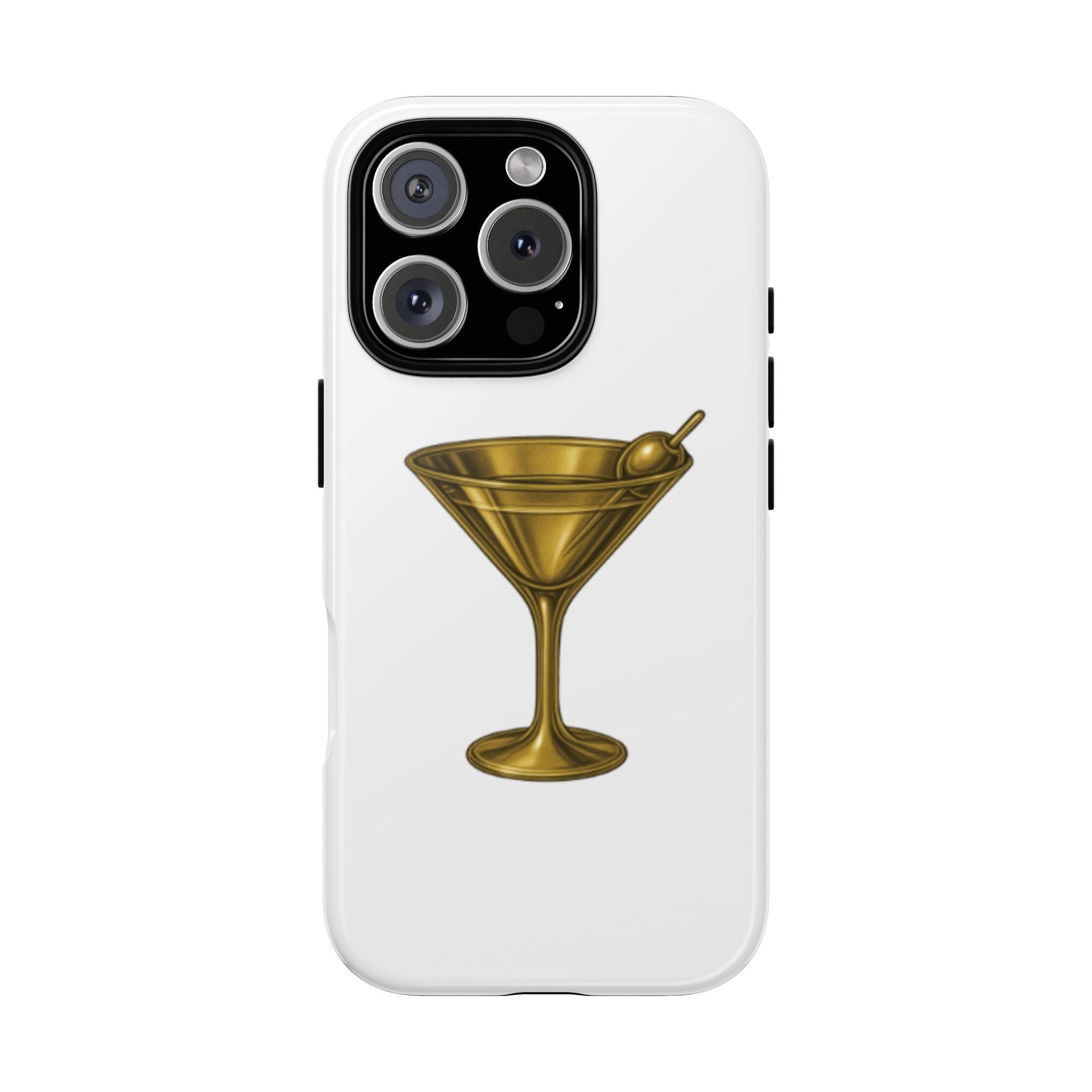 Gold Martini Tough Case