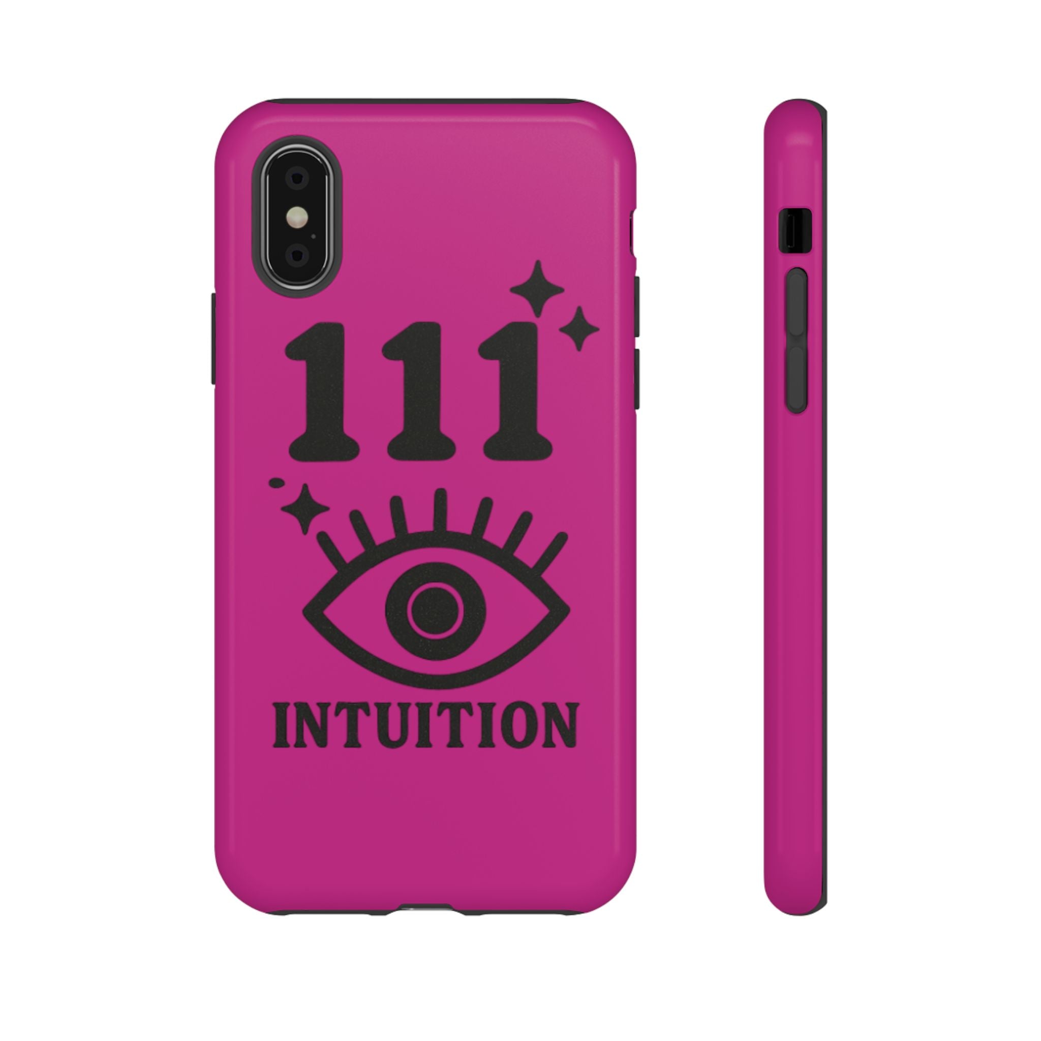 Black & Pink 111 Intuition Phone Case