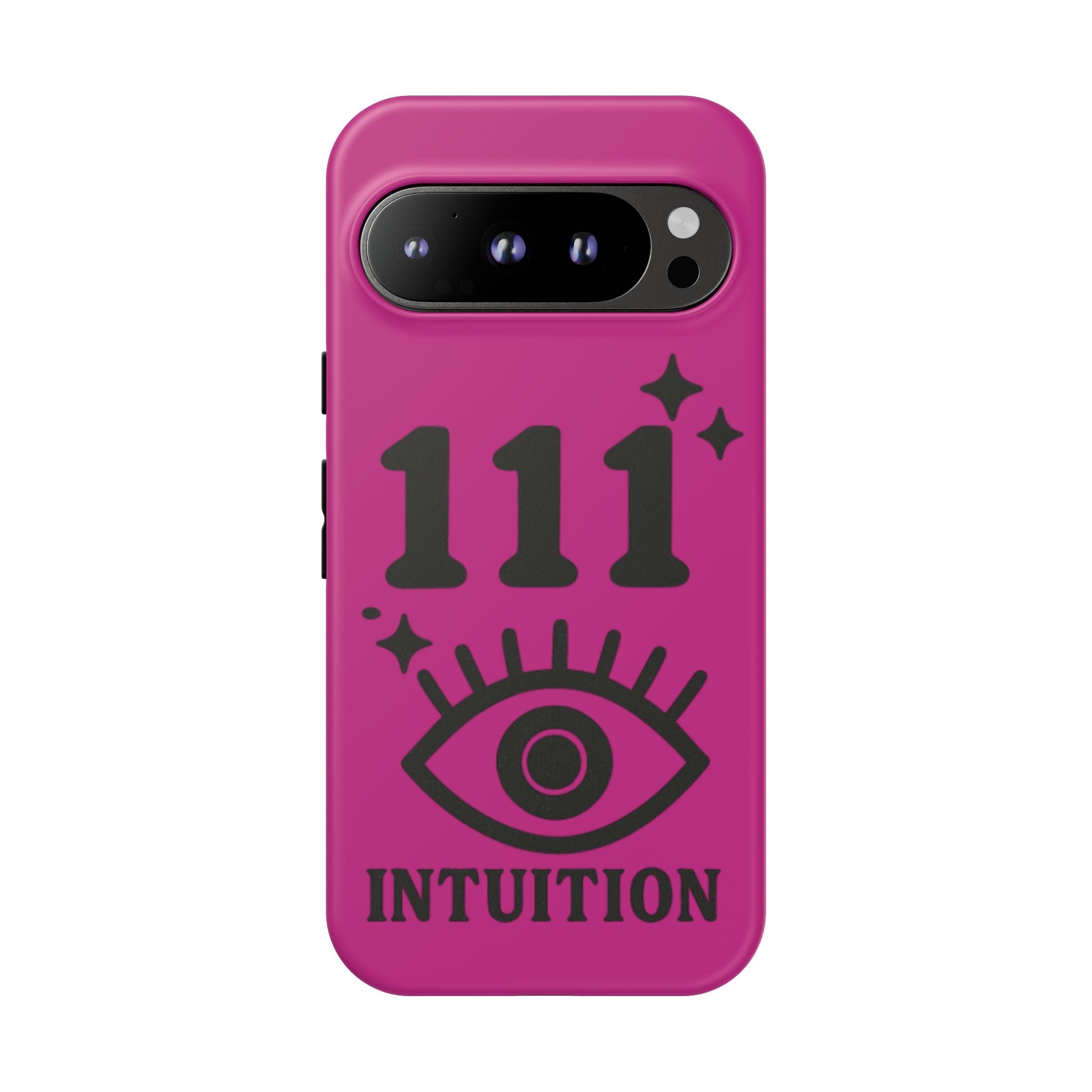 Black & Pink 111 Intuition Phone Case