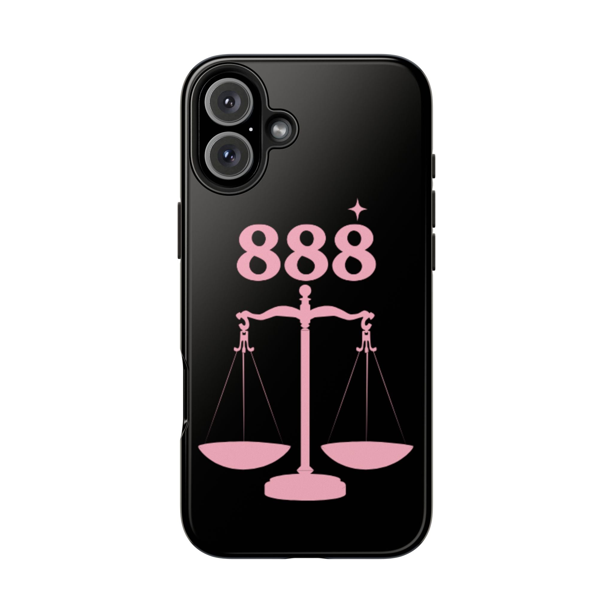 Black & Pink 888 Phone Case