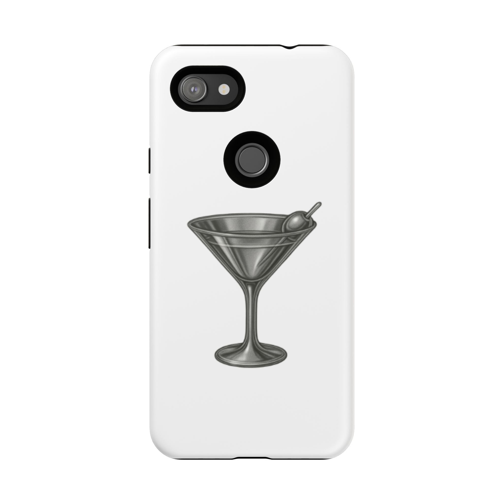 Silver Martini Tough Case
