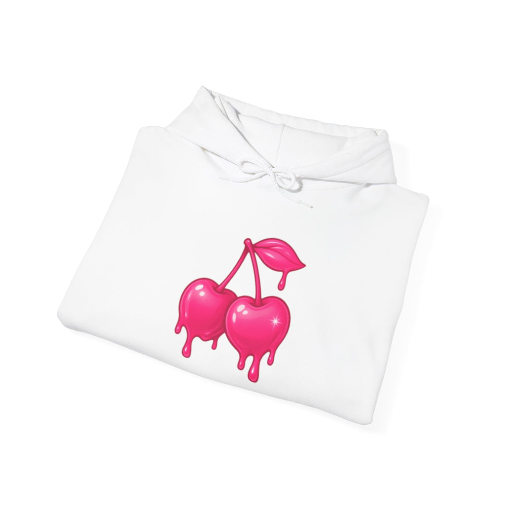 Dripping Pink Cherries Hoodie