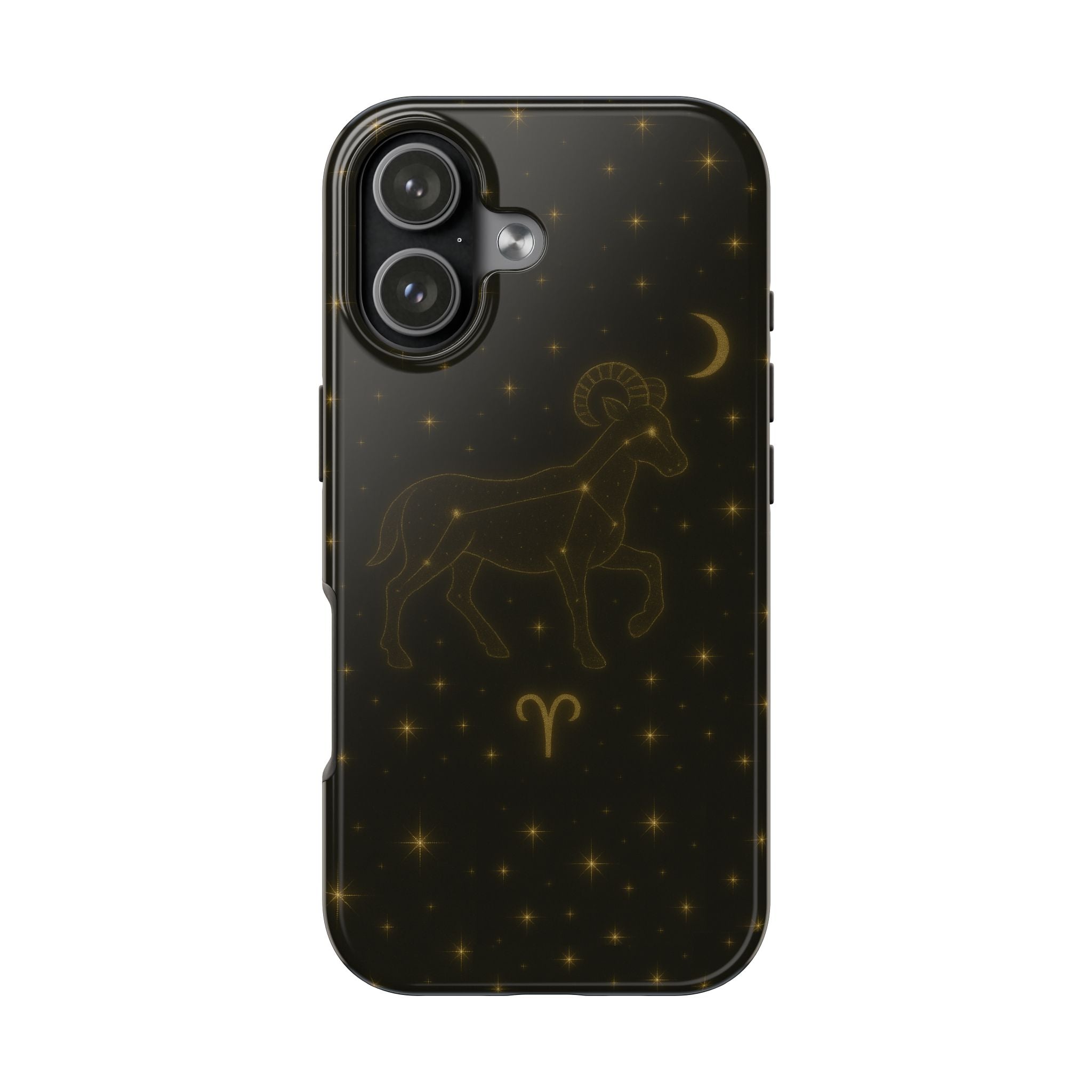 Aries Constellation Tough Phone Case — Zodiac Ram Star Map Design