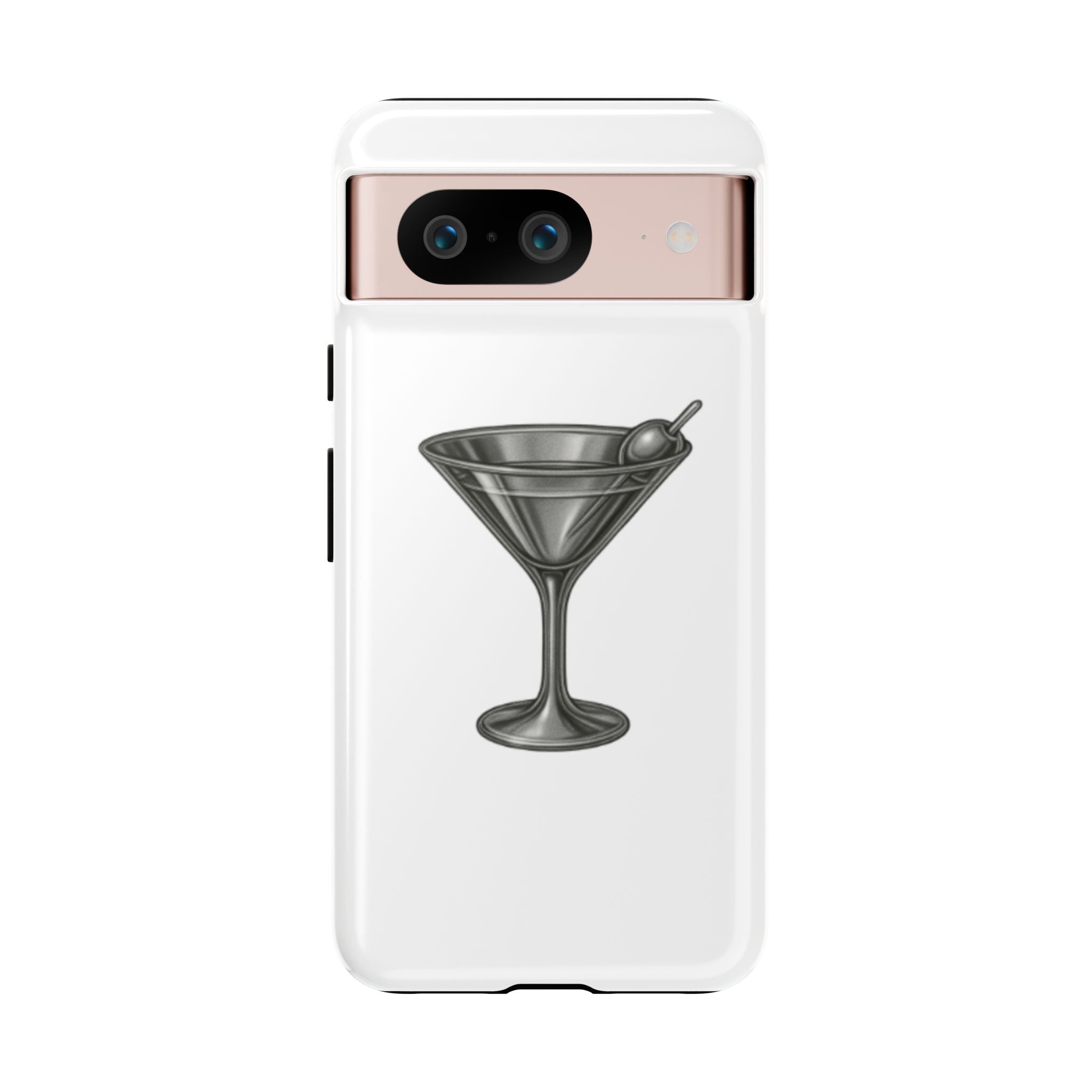 Silver Martini Tough Case