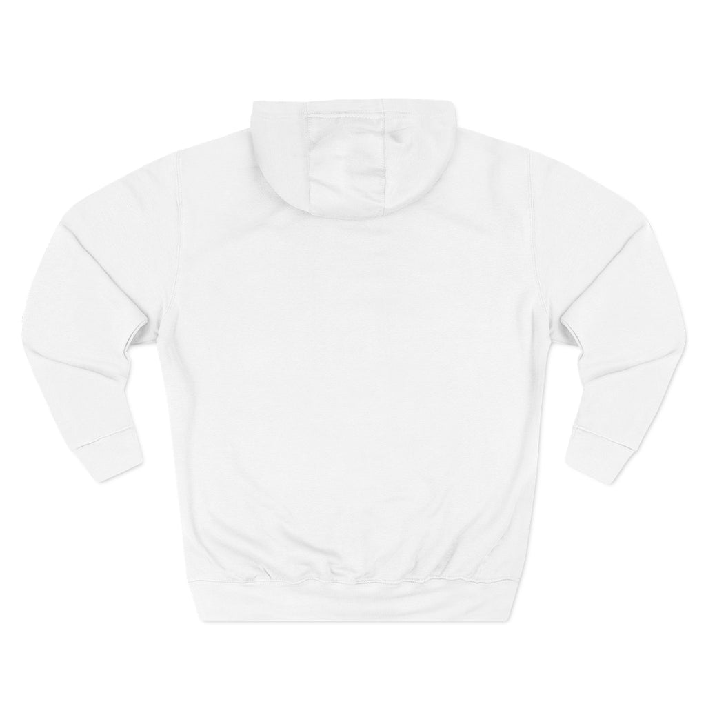Hot & Cold Pink Flame Hoodie — Graphic Fleece Pullover
