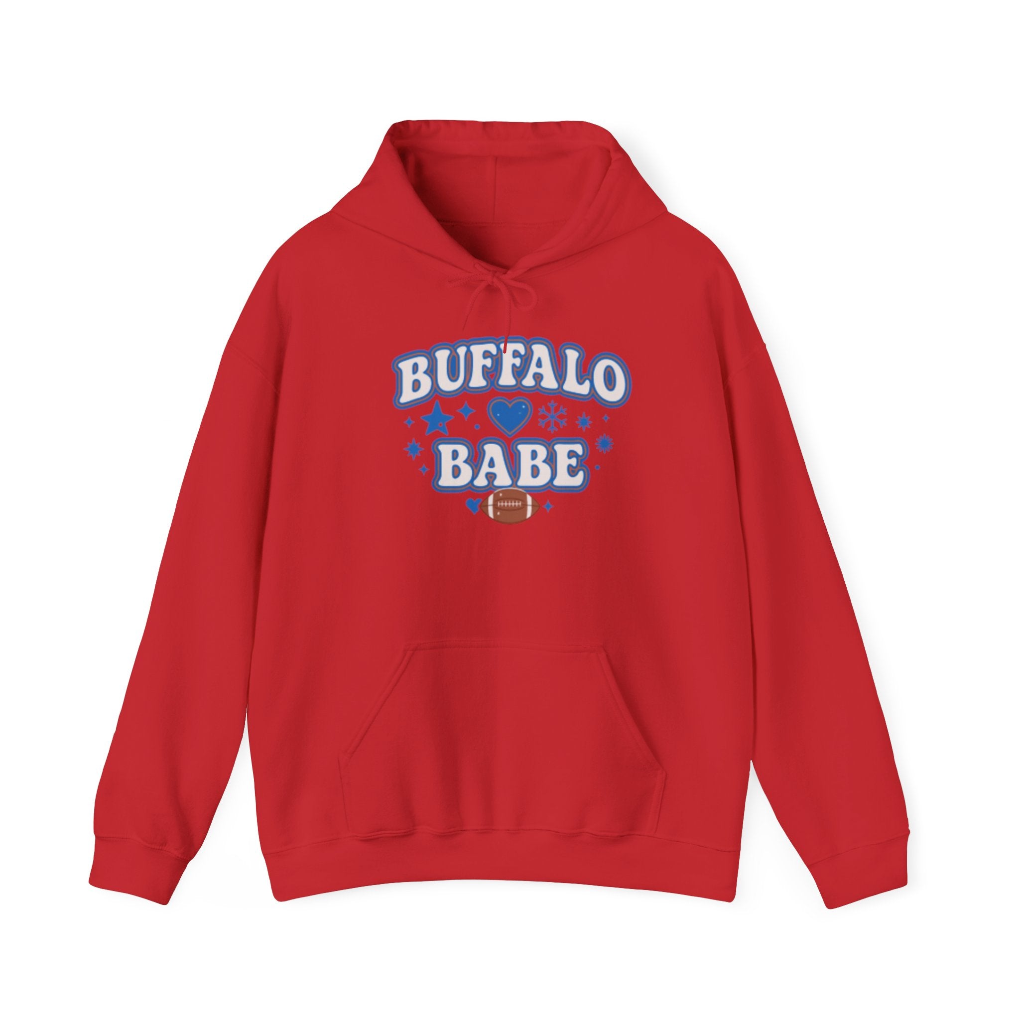 Buffalo Babe Hoodie — Cute Football Fan Pullover