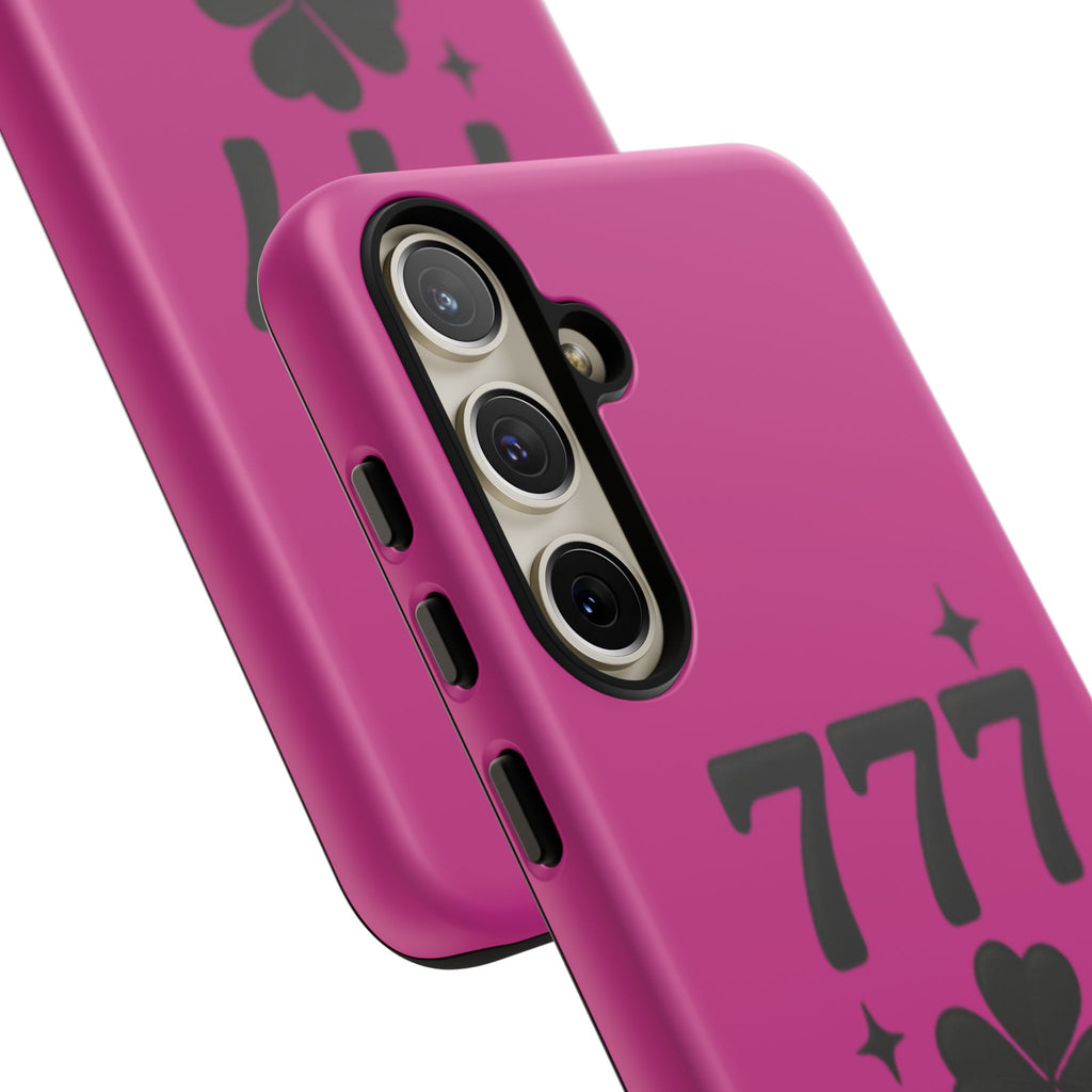 Black & Pink 777 Luck Phone Case
