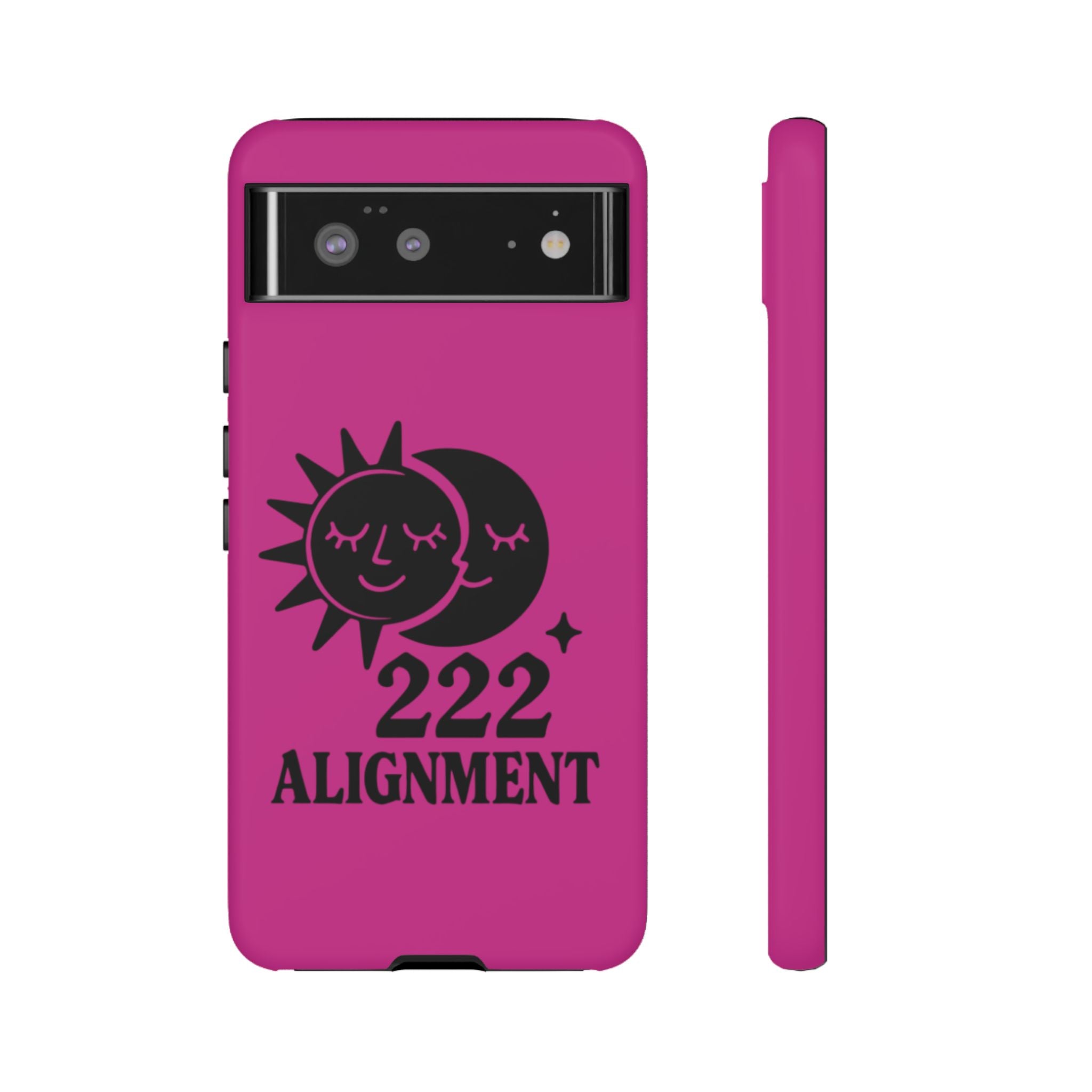 Black & Pink 222 Alignment Phone Case